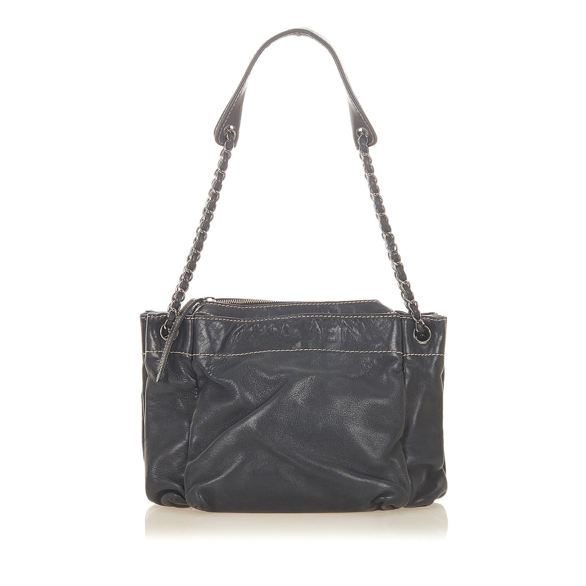 Chanel Lambskin SHG Leather Shoulder Bag