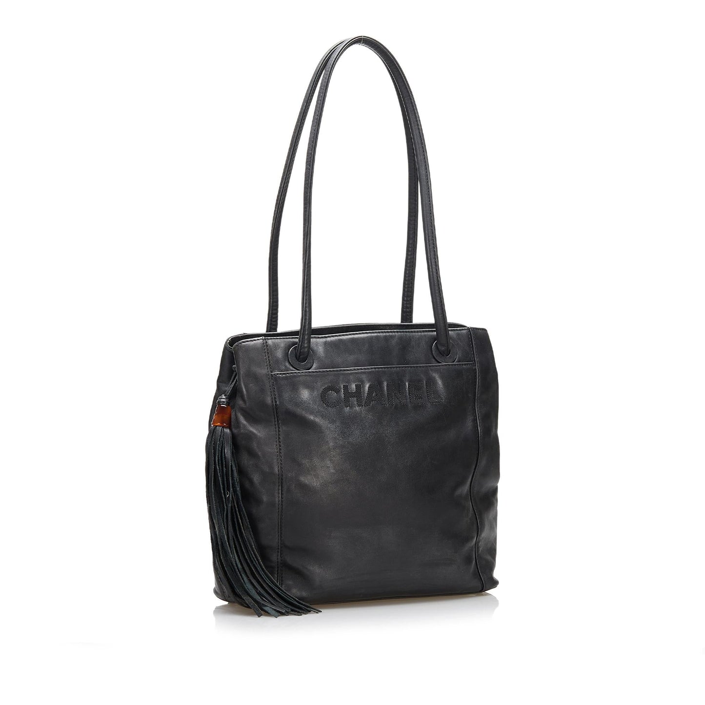 Chanel Lambskin SHG Leather Tote Bag Tote Shg