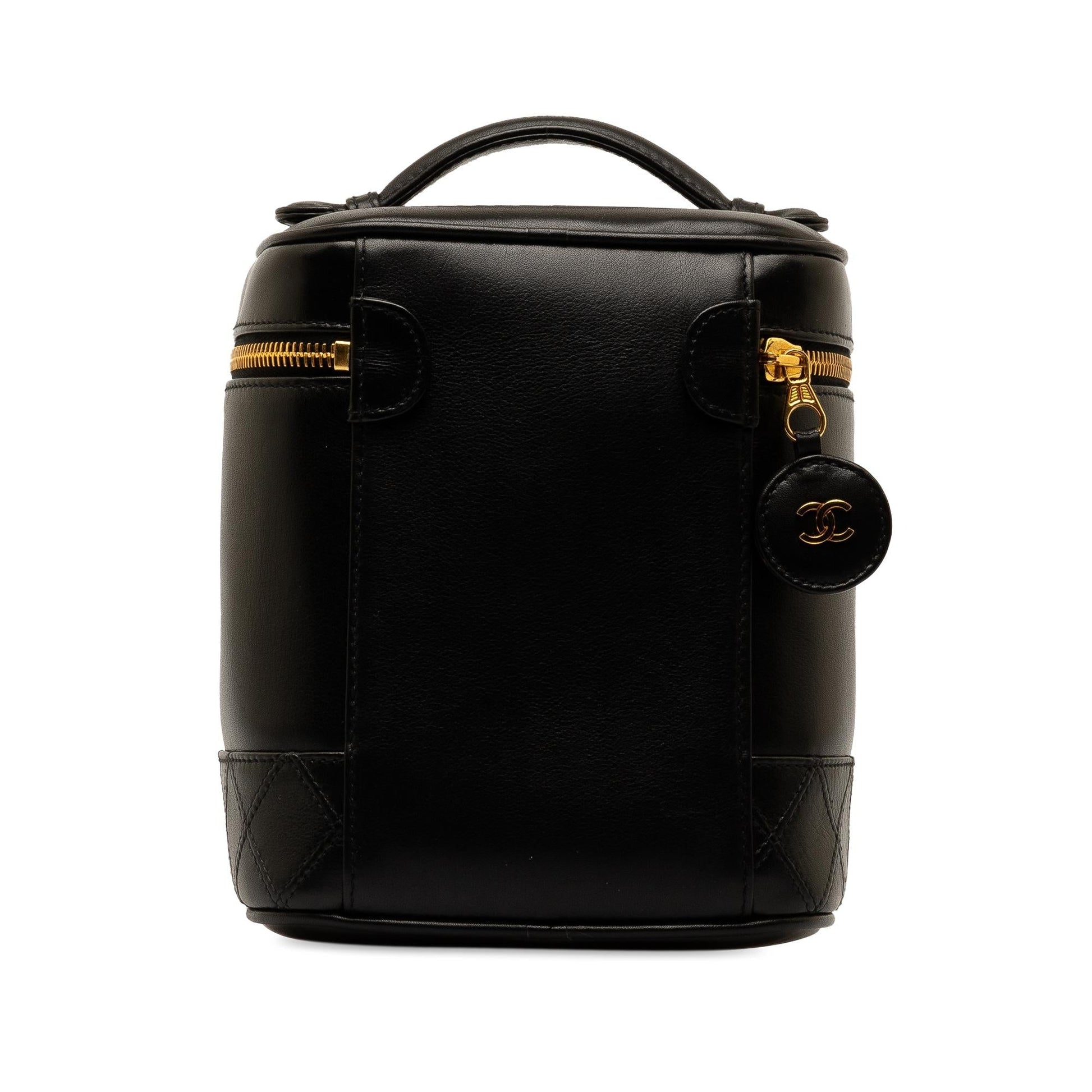 Chanel Lambskin Leather Vanity Bag (SHG-aZKKNV)