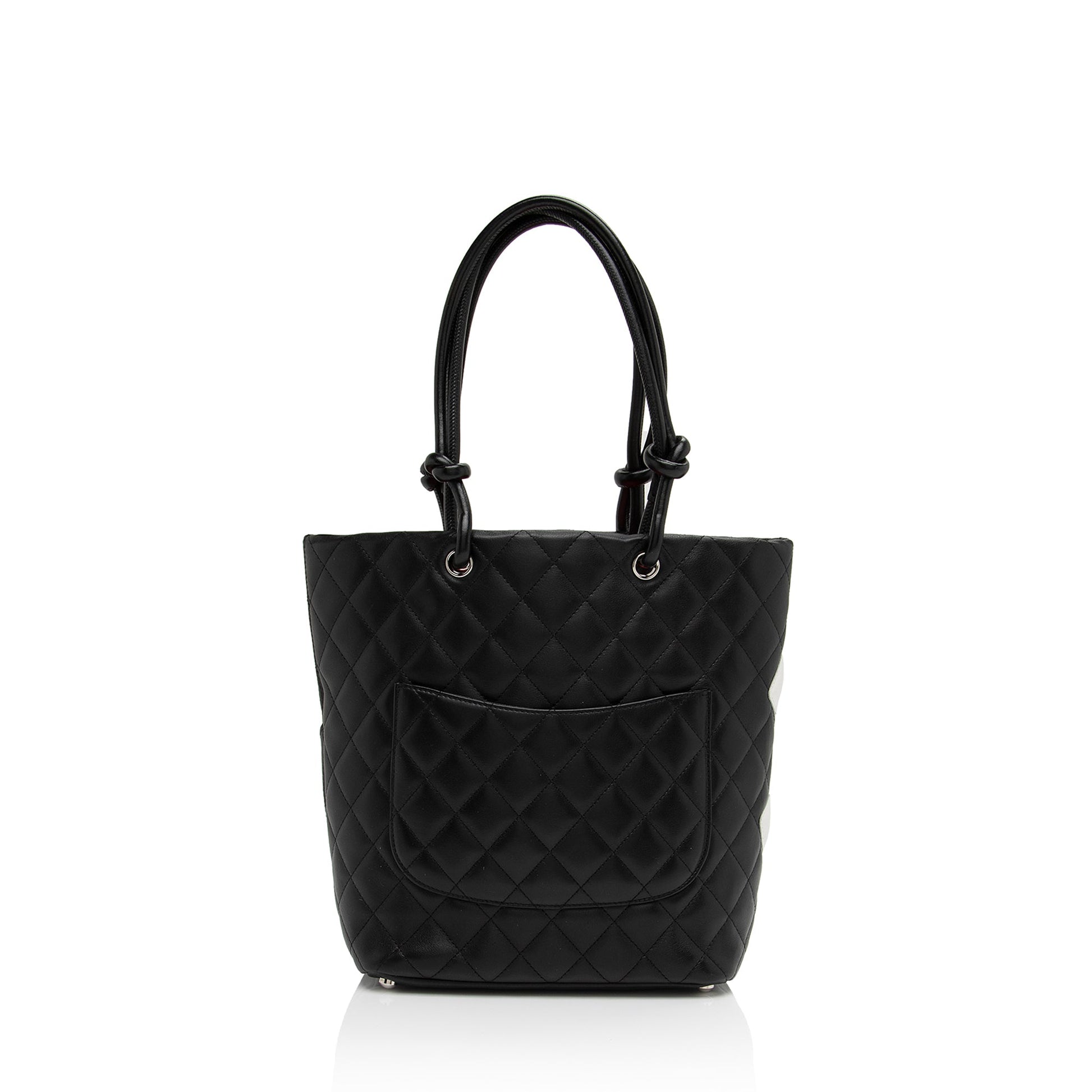 Chanel Lambskin Ligne Cambon SHF-lIfRM2 Tote Bag