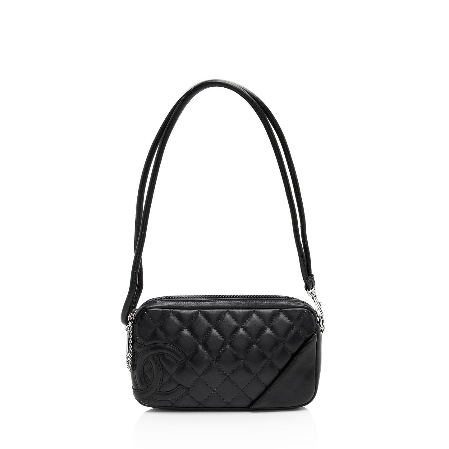 Chanel Lambskin Ligne Cambon Pochette SHF-XPwjPq Clutch Bag