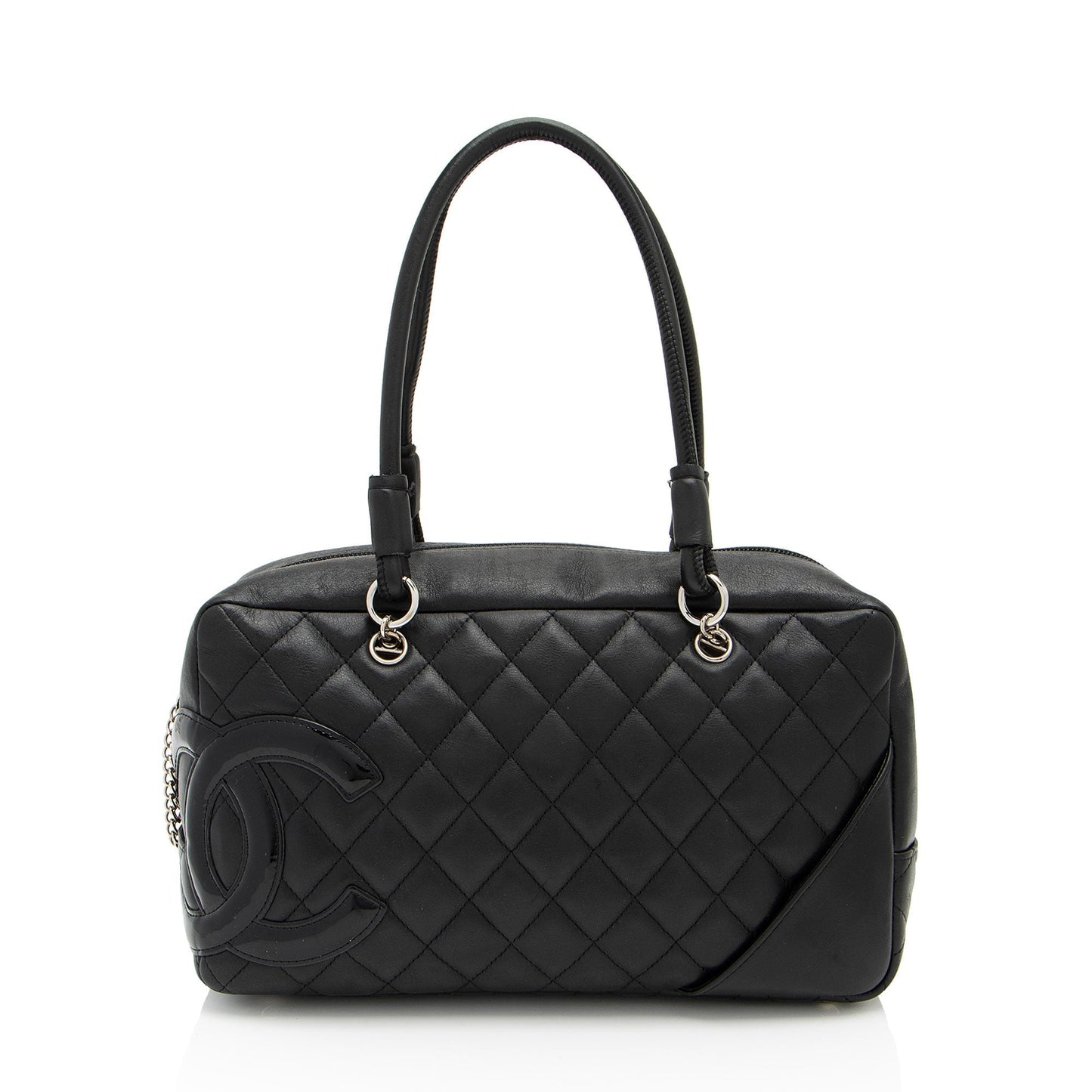 Chanel Lambskin Ligne Cambon Shopper SHF-MaOmWR Shoulder Bag