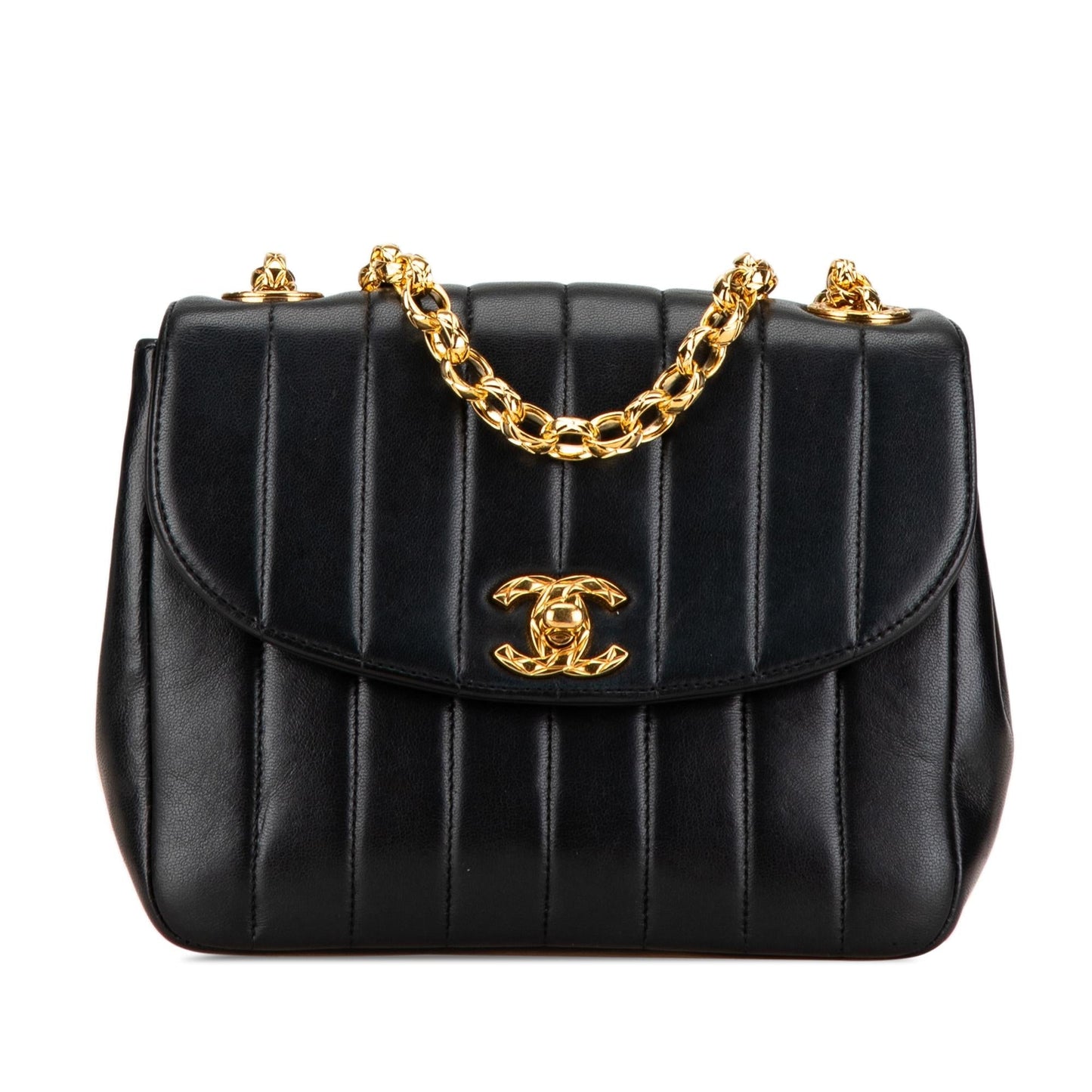 Chanel Lambskin Mademoiselle Bijoux Flap SHG-VDCcON Handbag