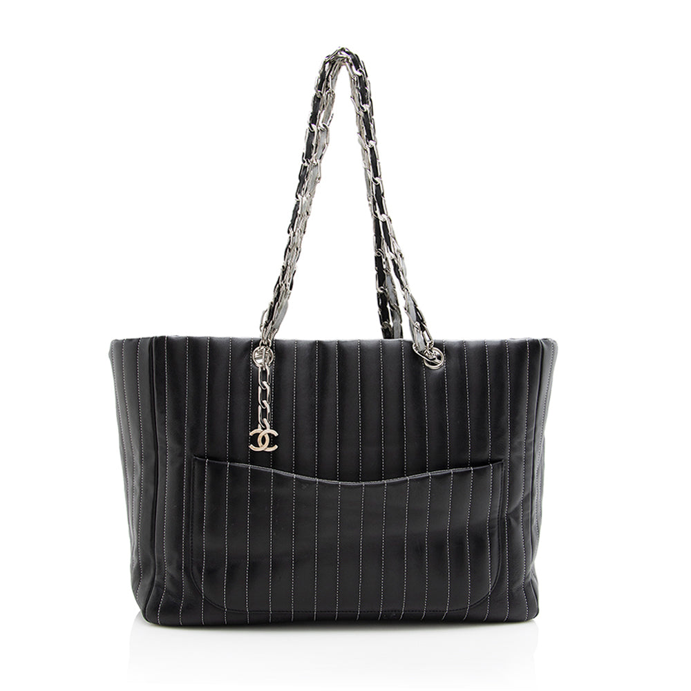 Chanel Lambskin Mademoiselle - FINAL SHF Tote Bag