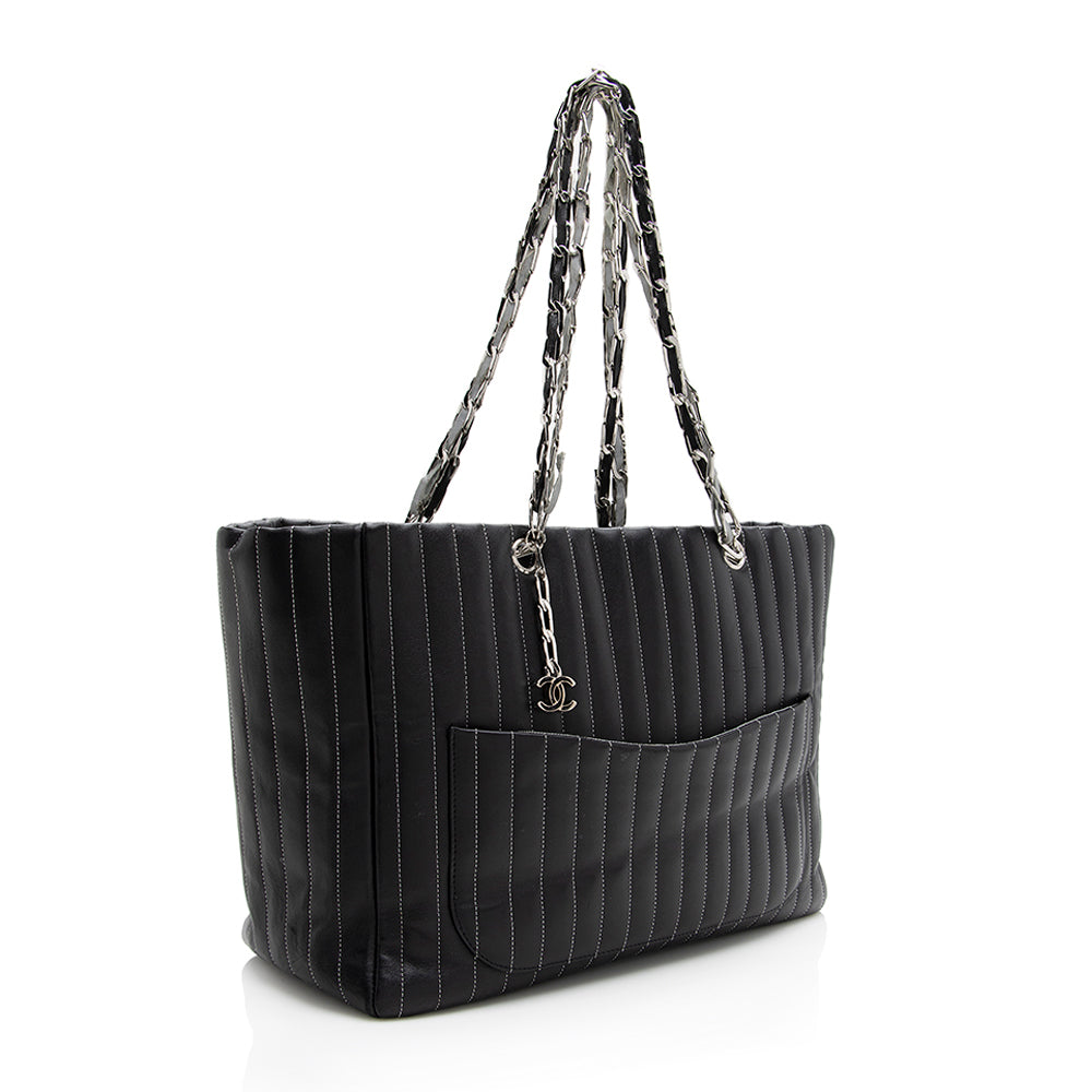Chanel Lambskin Mademoiselle - FINAL SHF Tote Bag
