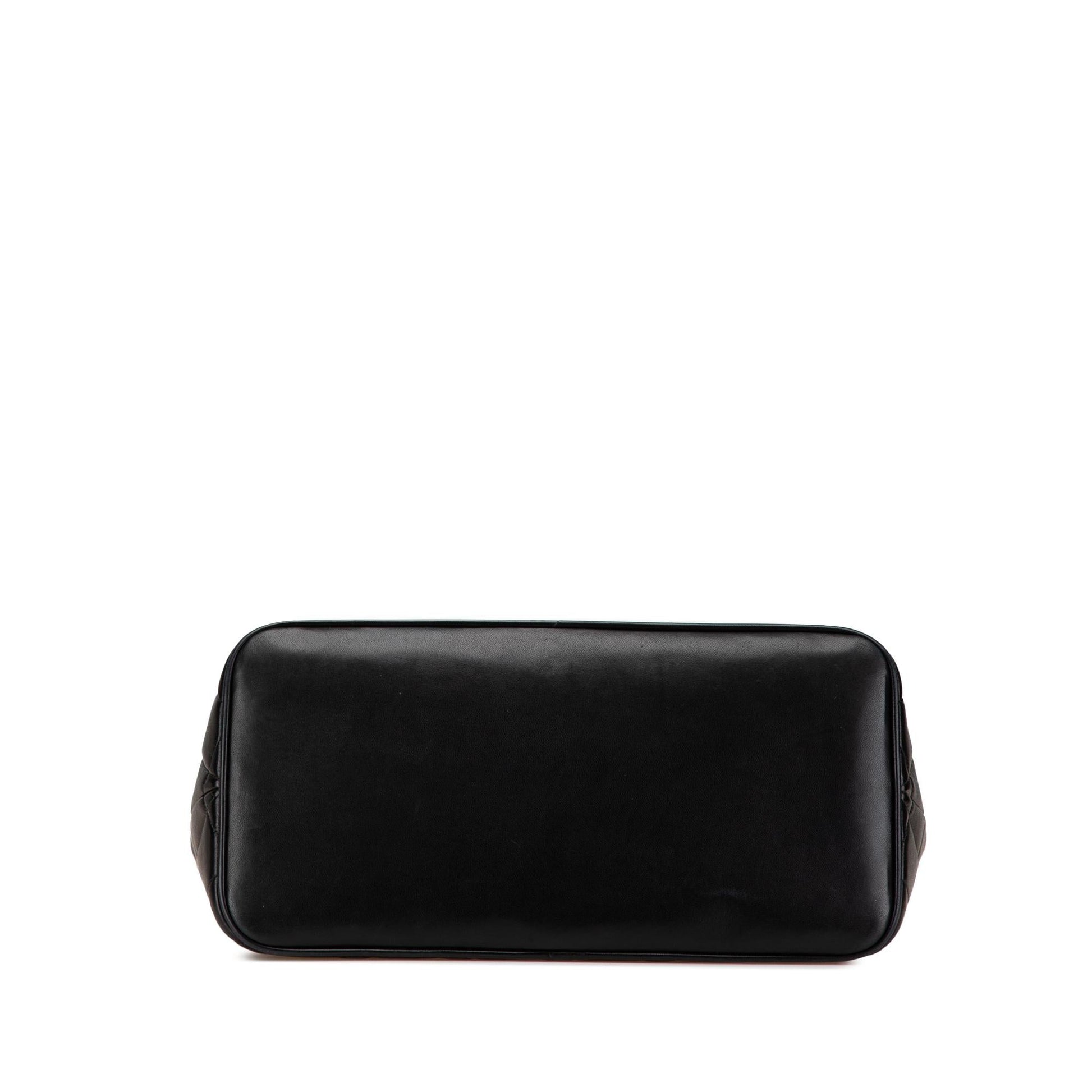 Chanel Lambskin Medallion SHG-cROUye Tote Bag