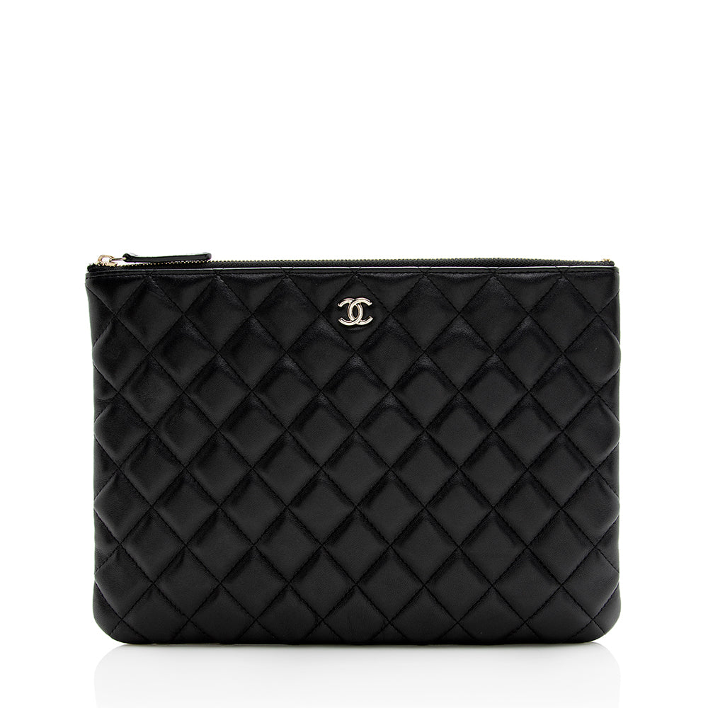 Chanel Lambskin O- SHF Handbag