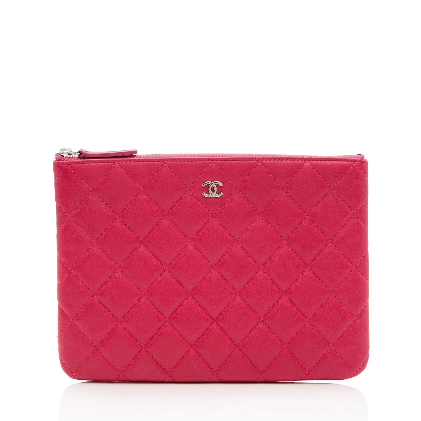 Chanel Lambskin O-Case (SHF- W4ma) Handbag Denim Mini Jewelry
