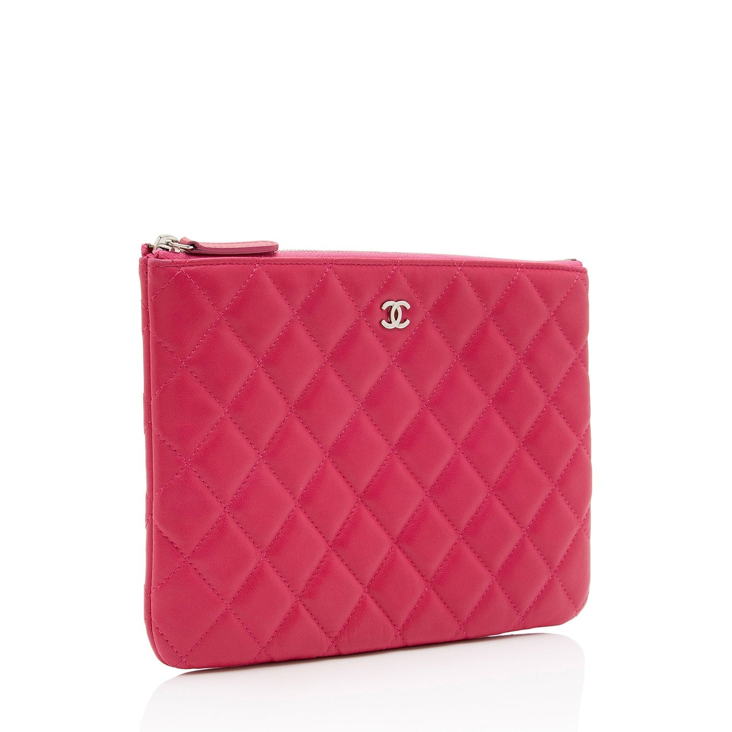 Chanel Lambskin O-Case (SHF- W4ma) Handbag Denim Mini Jewelry