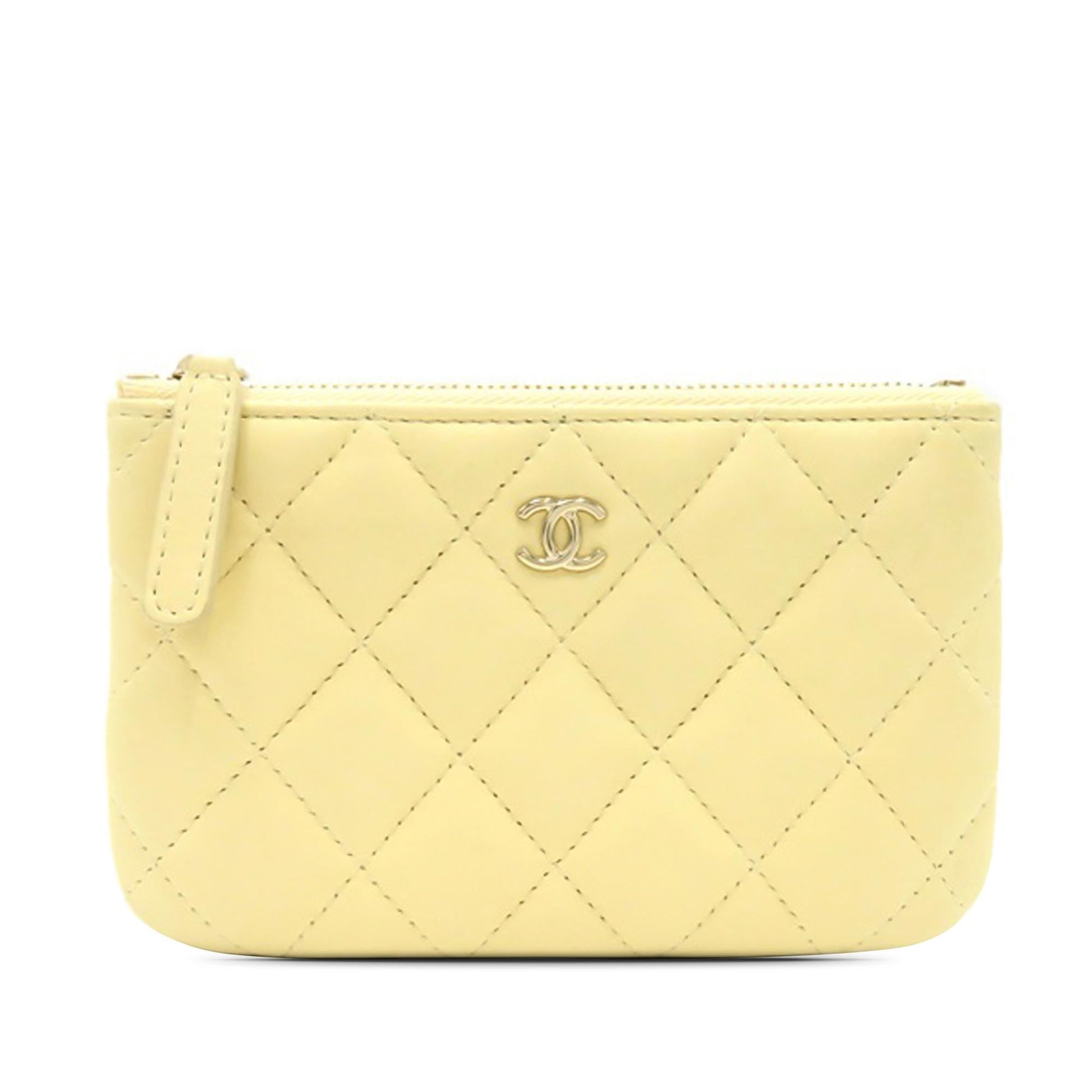 Chanel Lambskin Mini O Case Pouch (Shg-Ubguhv) Bag