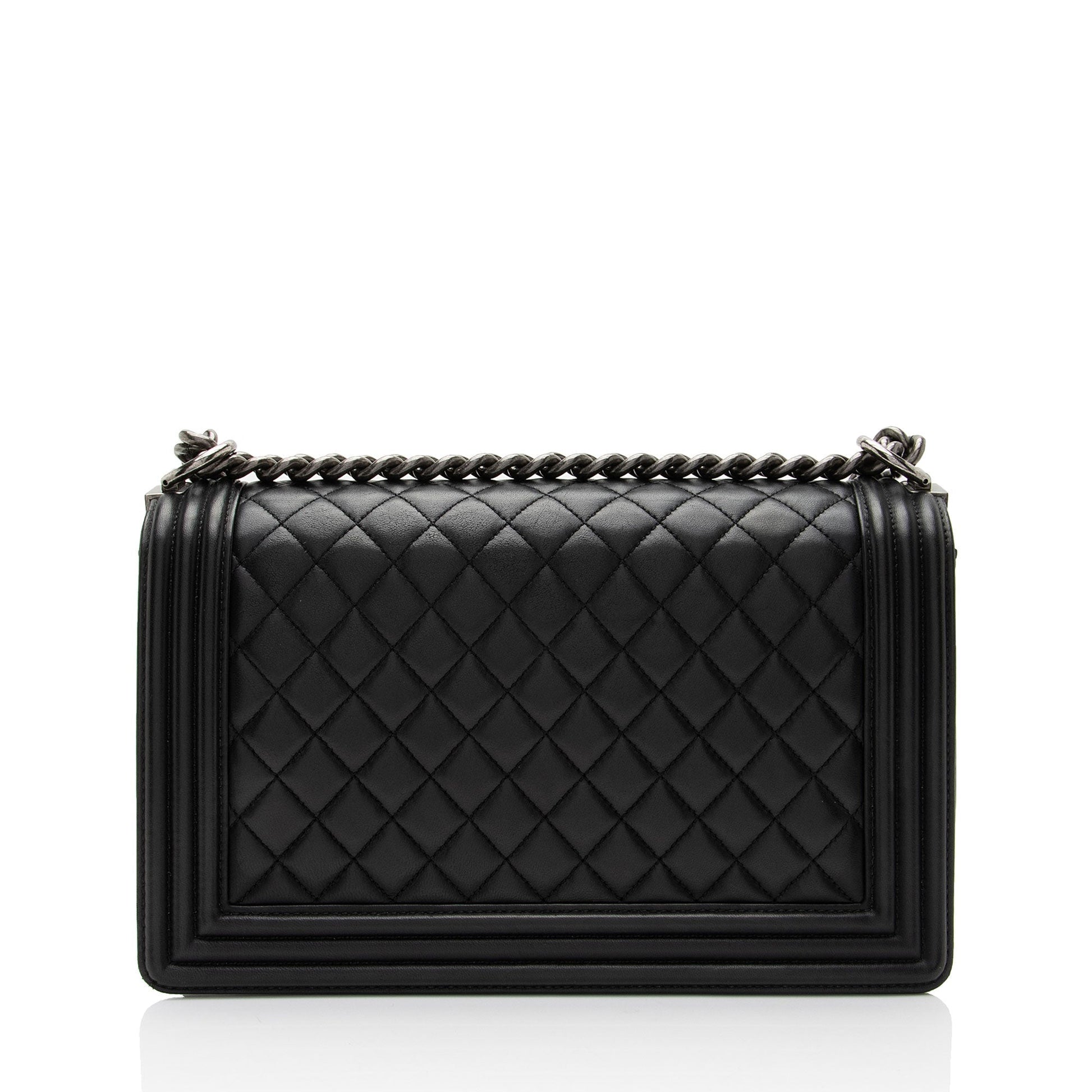 Chanel Lambskin New Boy Handbag