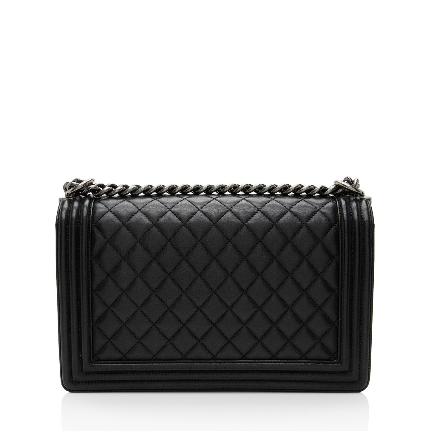Chanel Lambskin New Boy Handbag Bag 1