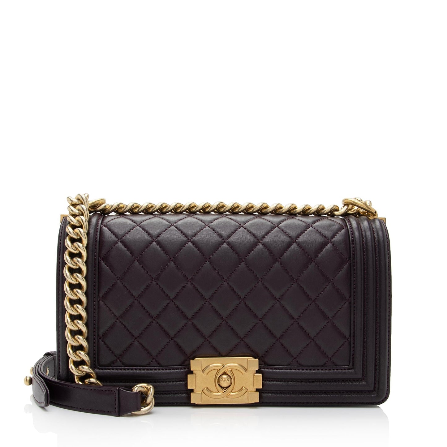 Chanel Lambskin Old Boy Handbag