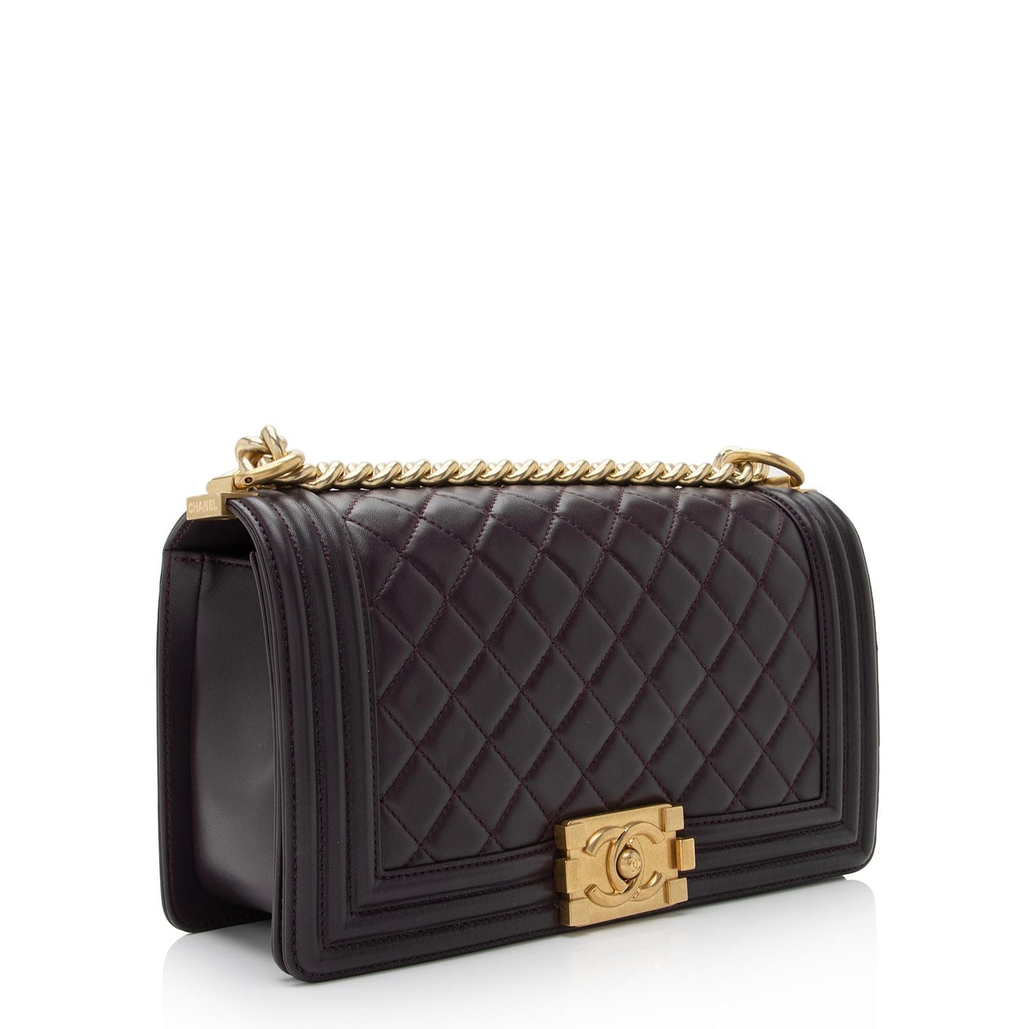 Chanel Lambskin Old Boy Handbag