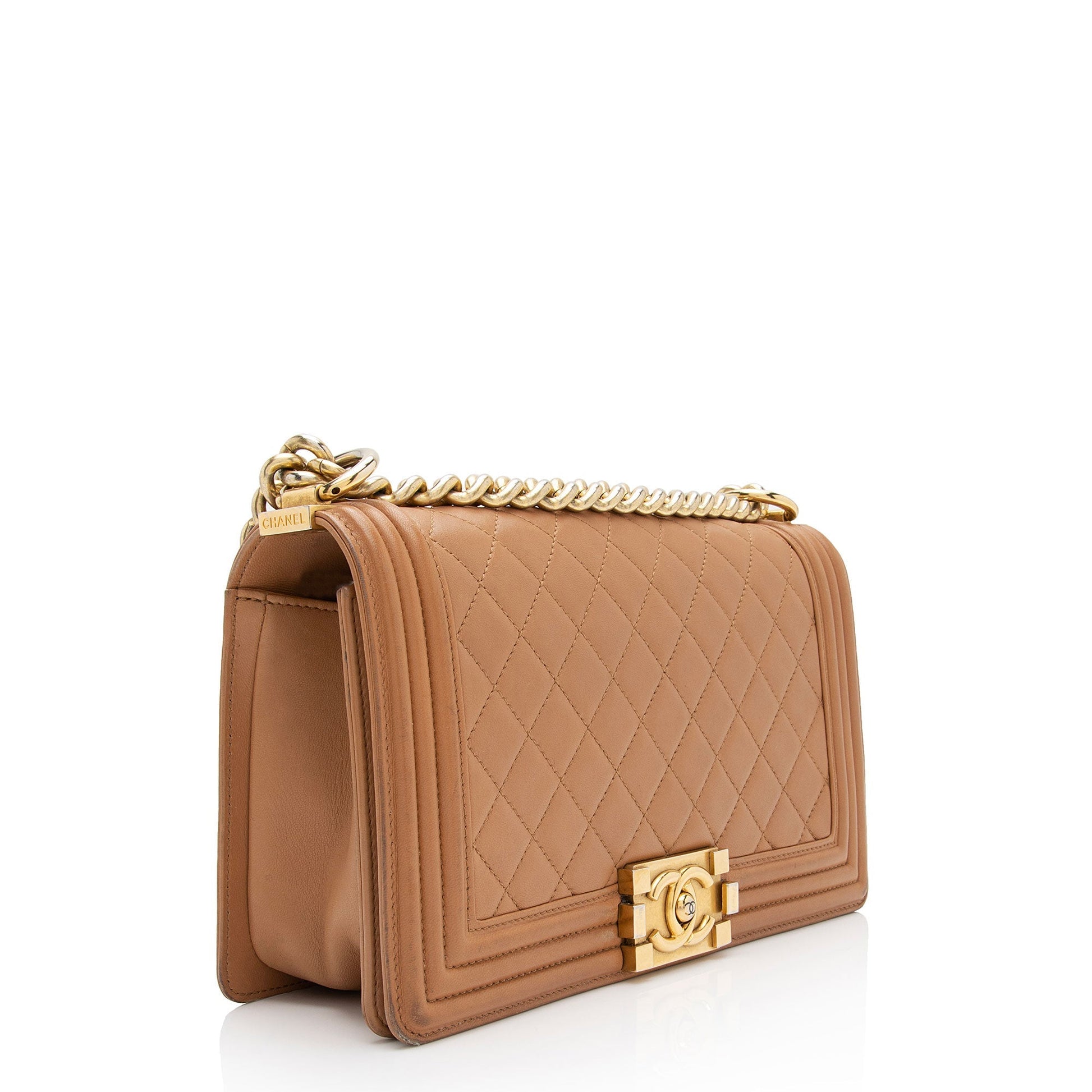 Chanel Lambskin Old Boy SHF-AuMvfV Handbag