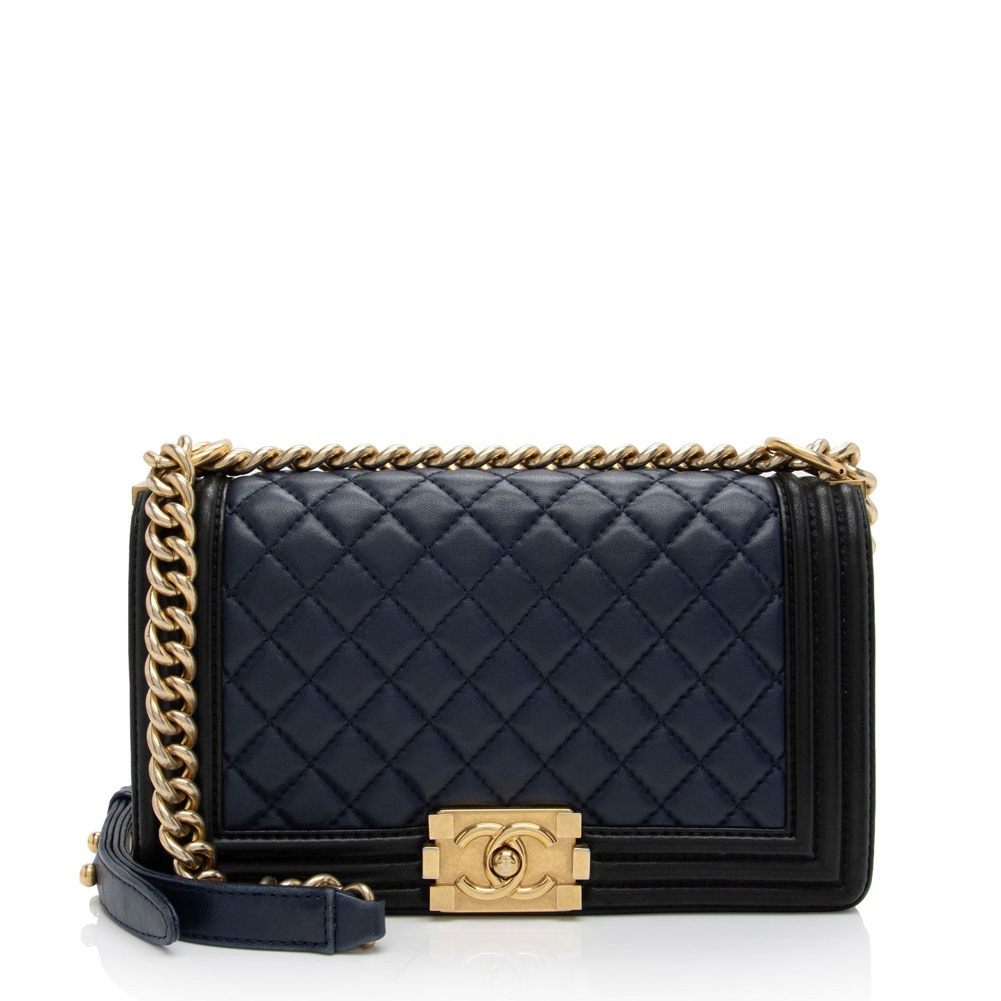 Chanel Lambskin Old Boy SHF-ns7jU6 Handbag