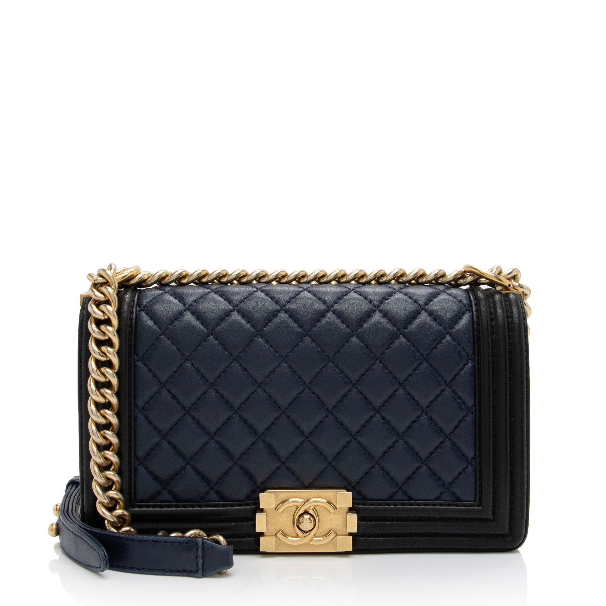 Chanel Lambskin Old Boy SHF-ns7jU6 Handbag