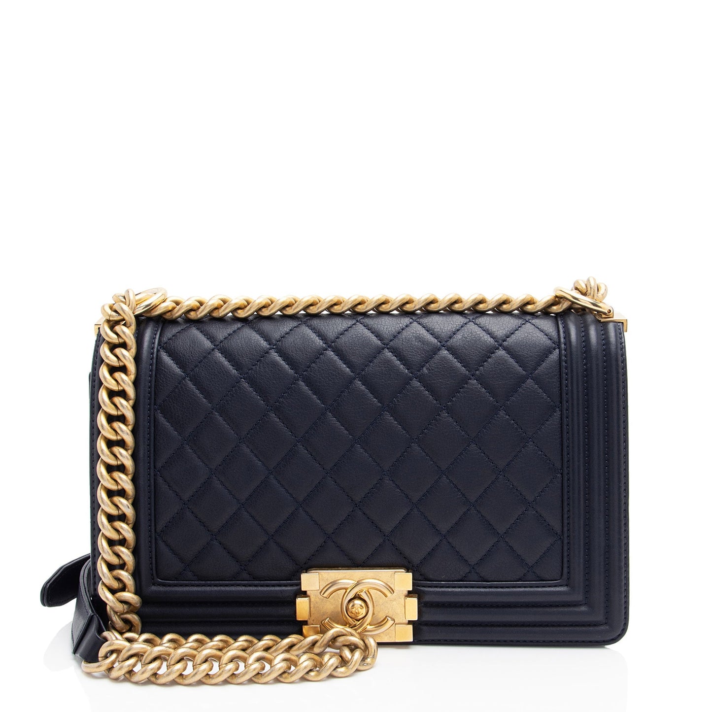 Chanel Lambskin Old Boy SHF-OdWPxQ Handbag