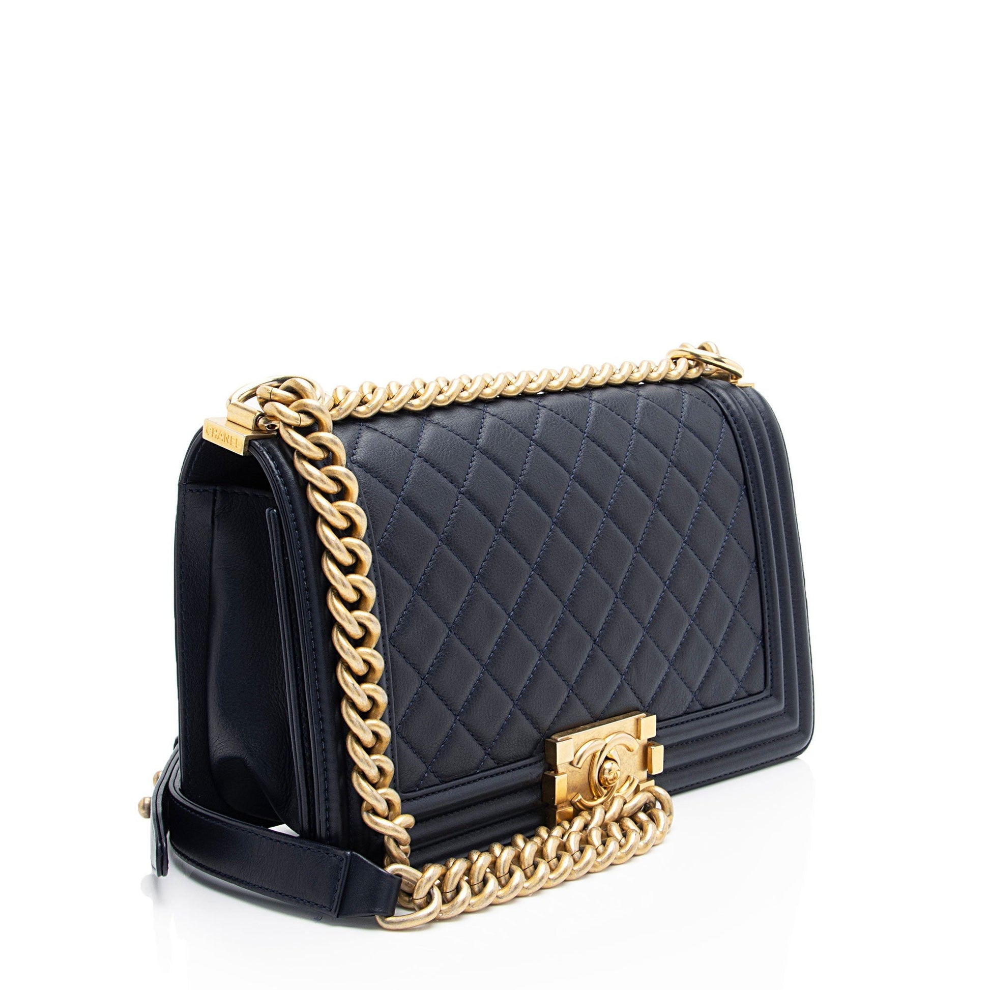 Chanel Lambskin Old Boy SHF-OdWPxQ Handbag