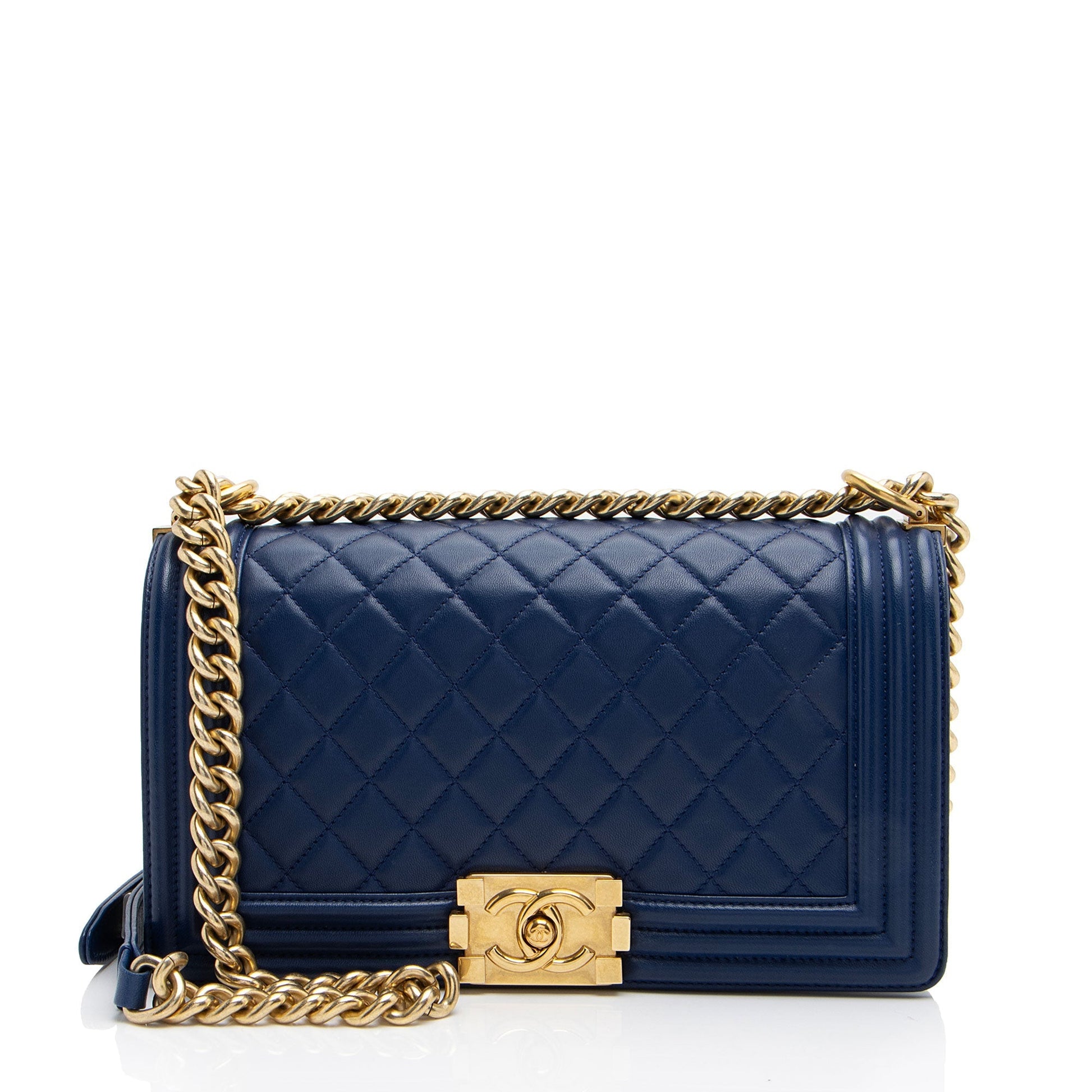 Chanel Lambskin Old Boy SHF-lx1VjZ Handbag