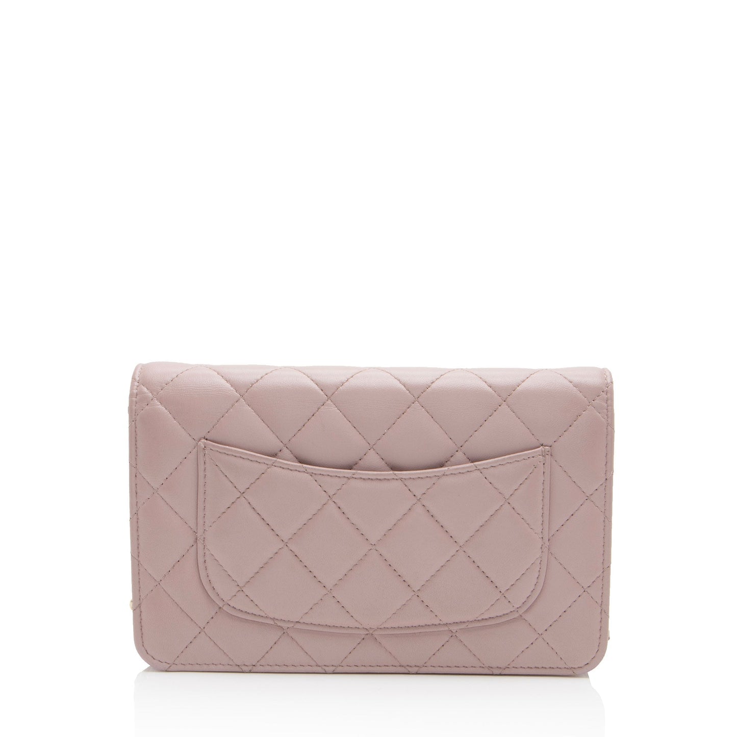 Chanel Lambskin Pearl CC on SHF-xRqAN6 Wallet Case
