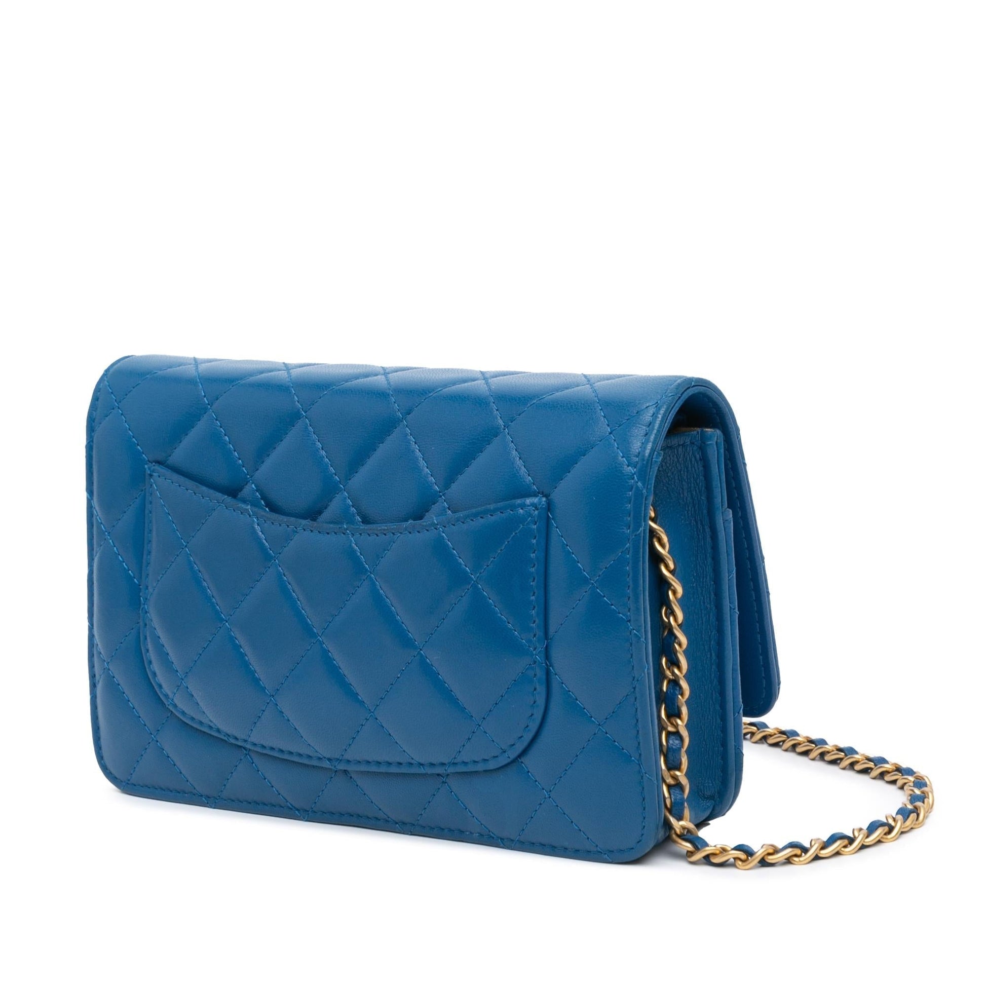 Chanel Lambskin Pearl Crush On Wallet Case
