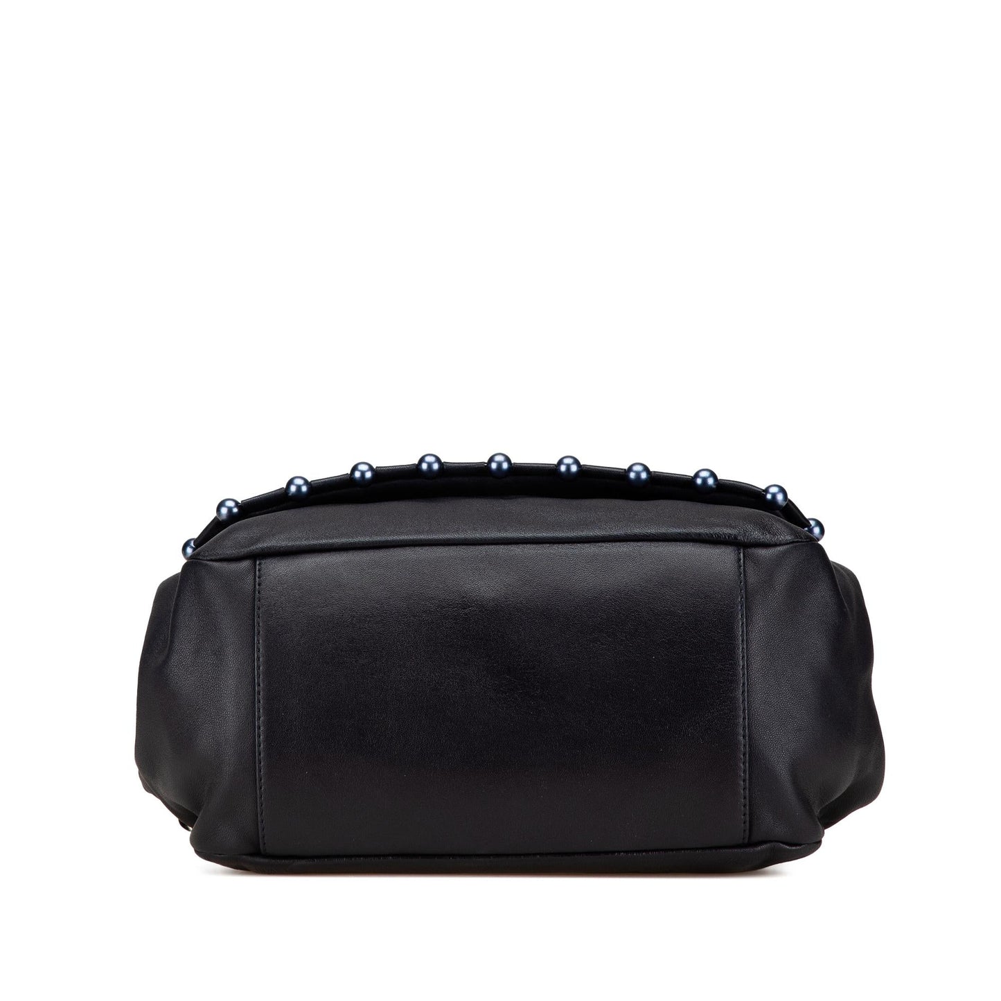Chanel Lambskin Pearl Obsession Flap Handbag