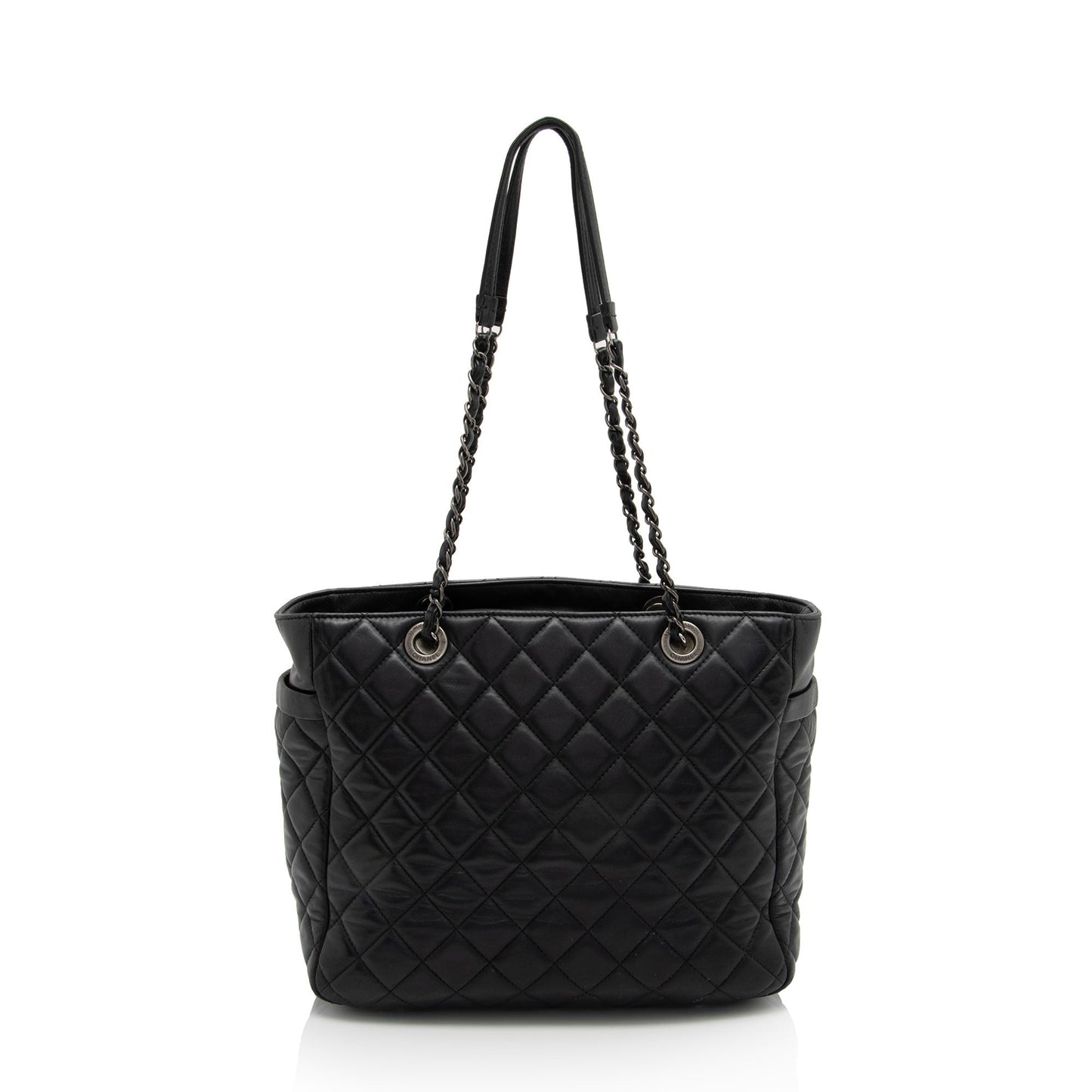 Chanel Lambskin Pocket Shopper SHF-S3BN0B Tote Bag