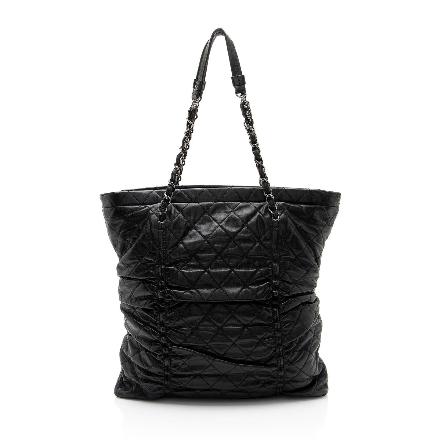 Chanel Lambskin Sharpei N S Tote Bag