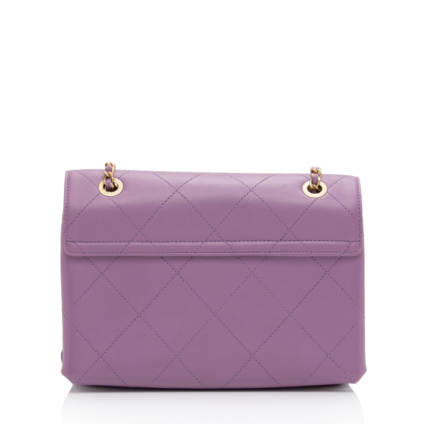 Chanel Lambskin Sleek & Chic Flap SHF-UMzeA2 Small Shoulder Bag