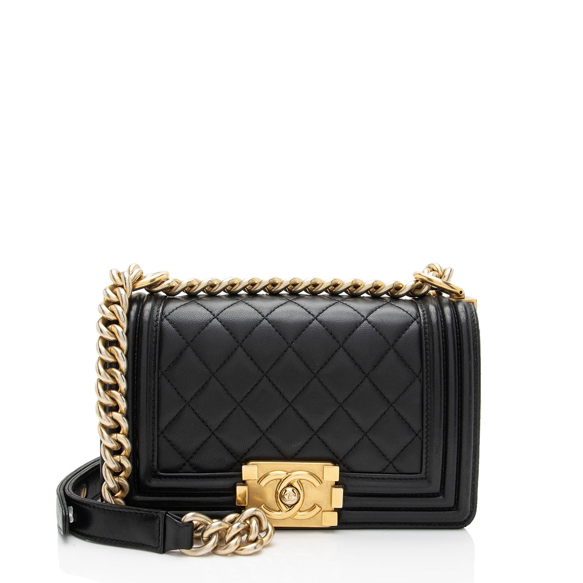 Chanel Lambskin Boy Small Handbag