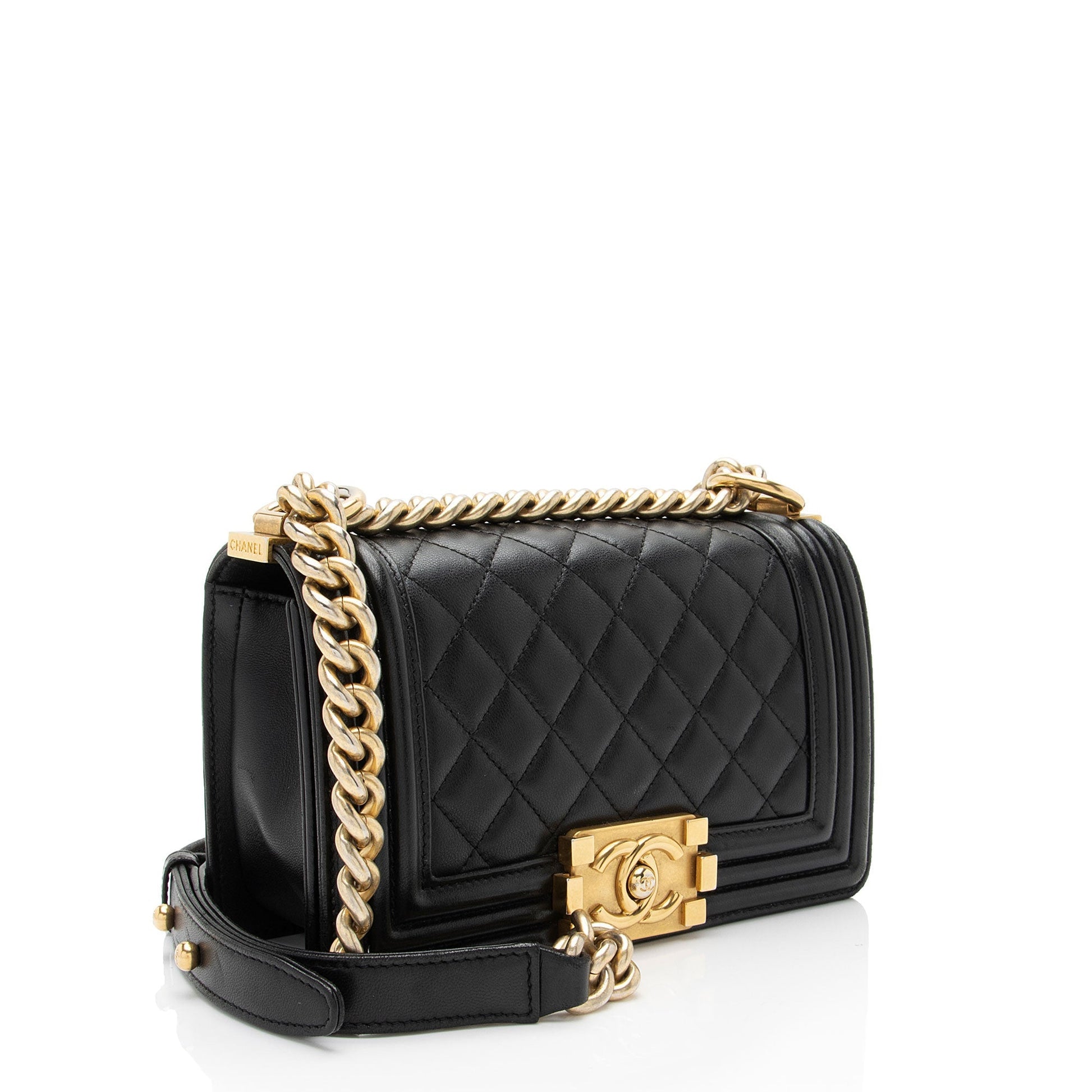 Chanel Lambskin Boy Small Handbag
