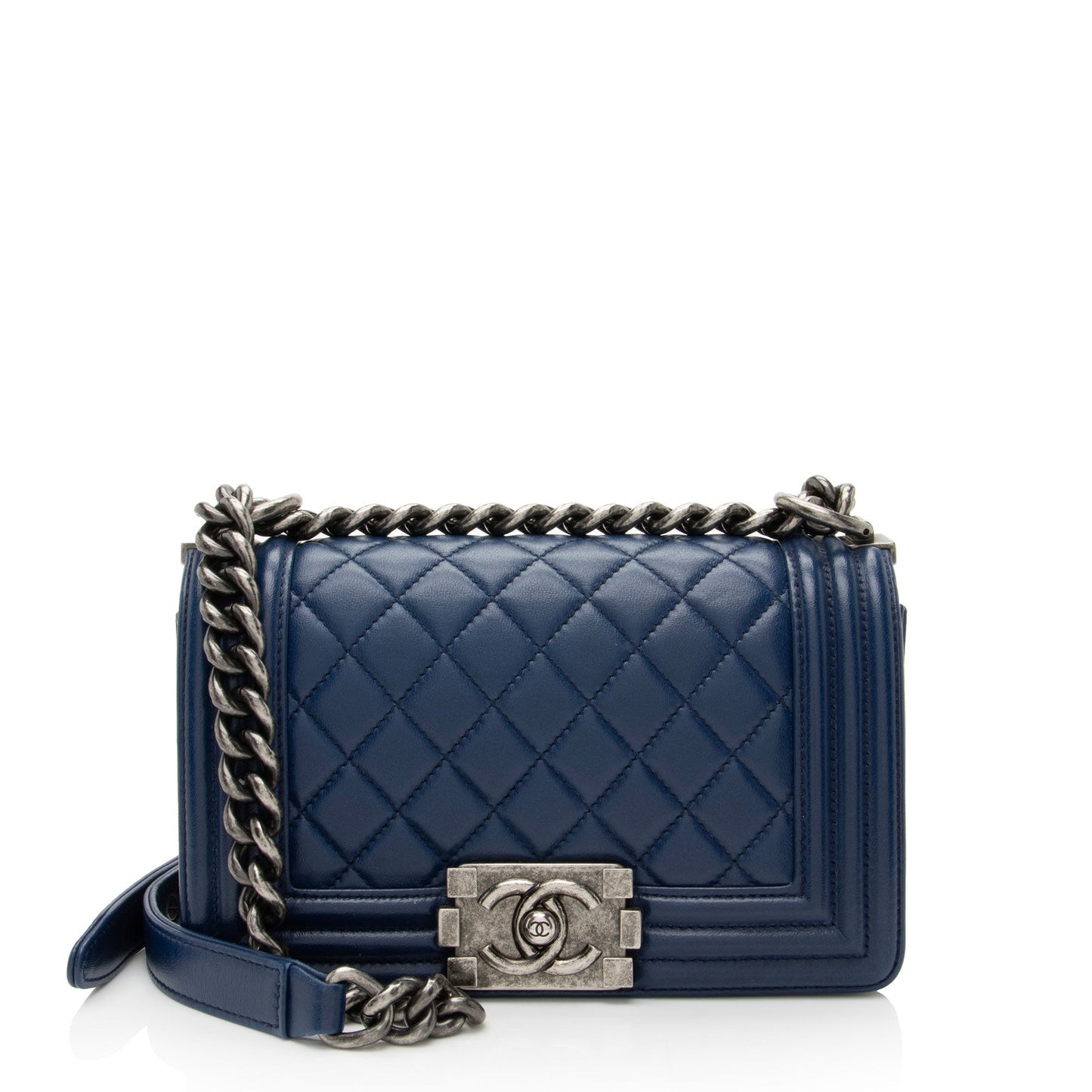 Chanel Lambskin Boy Small Handbag