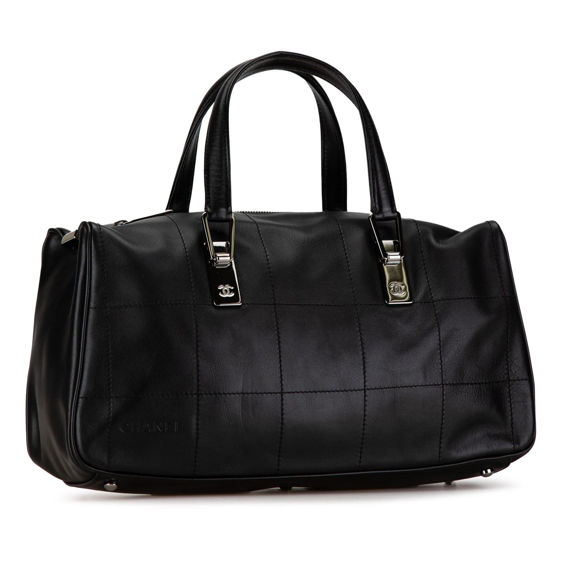 Chanel Lambskin Square Stitch Handbag
