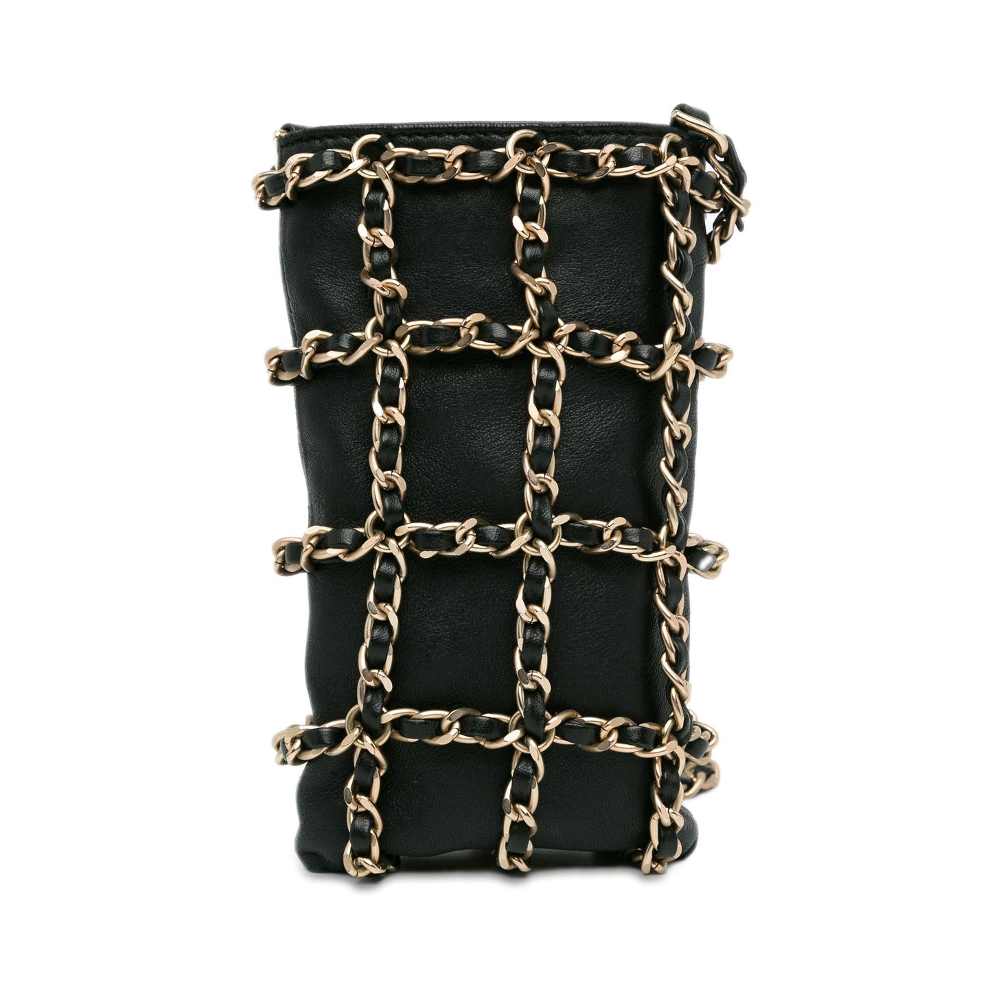 Chanel Lambskin Tech Me Out Clutch Bag