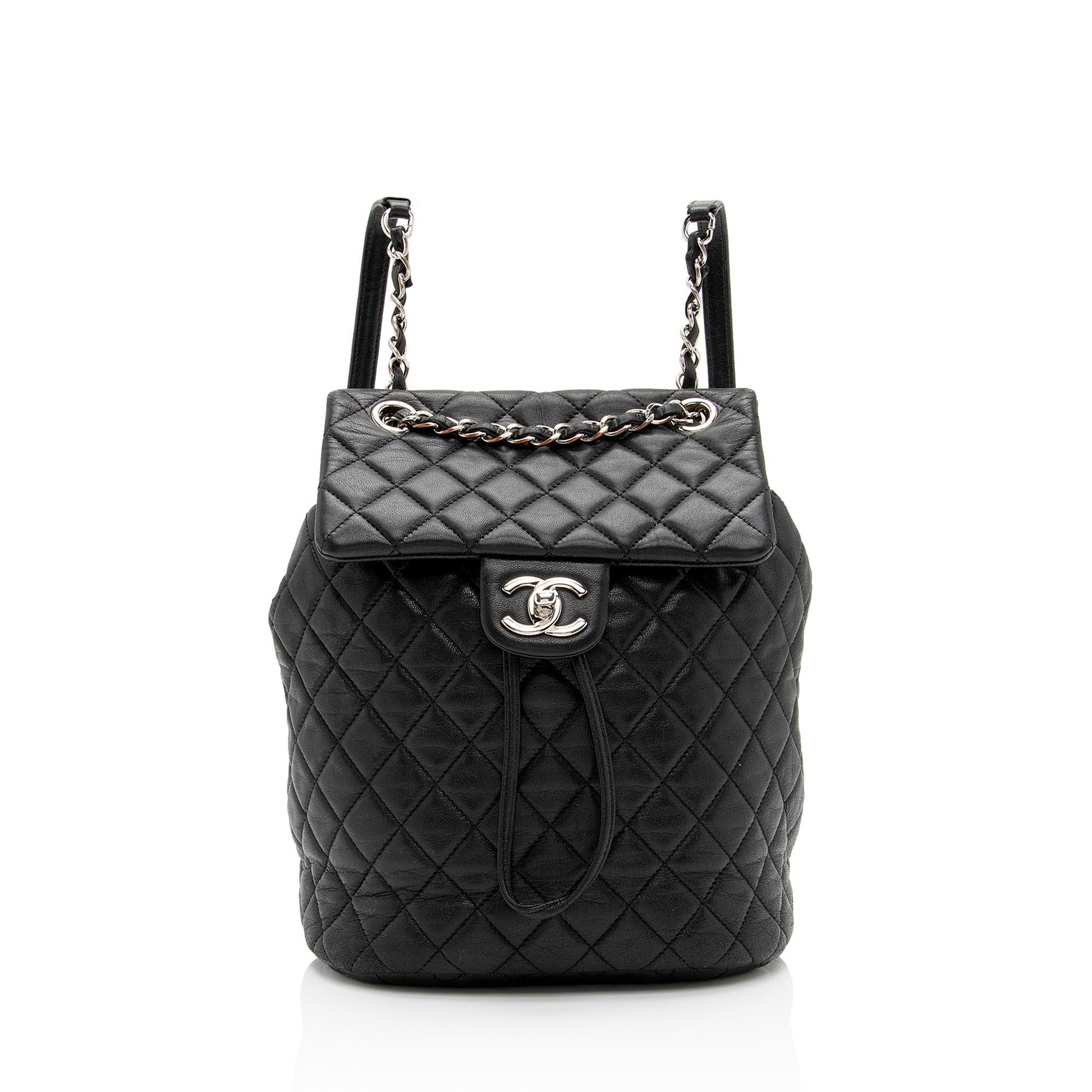 Chanel Lambskin Urban Spirit Backpack SHF-YEvGDF Small