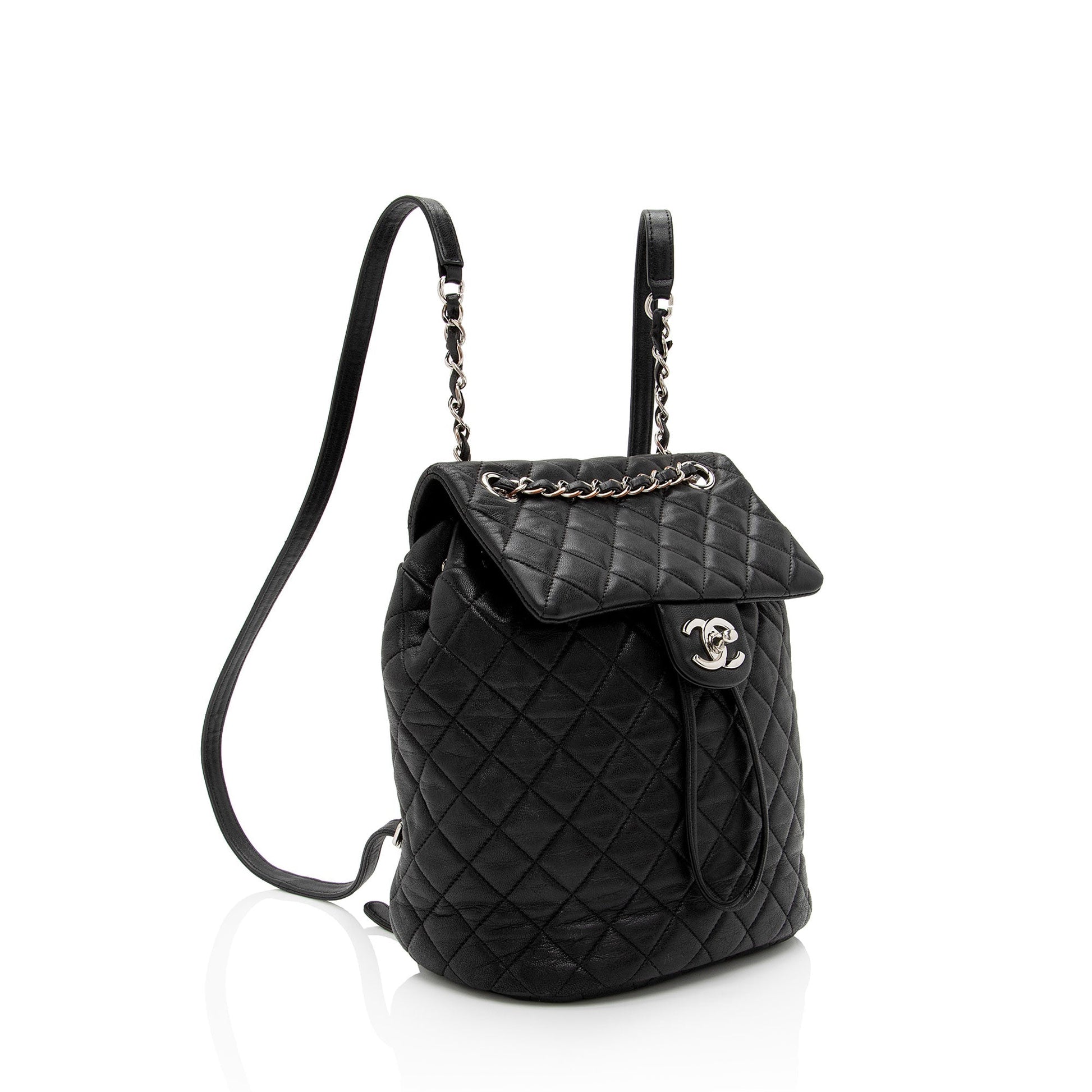 Chanel Lambskin Urban Spirit Backpack SHF-YEvGDF Small