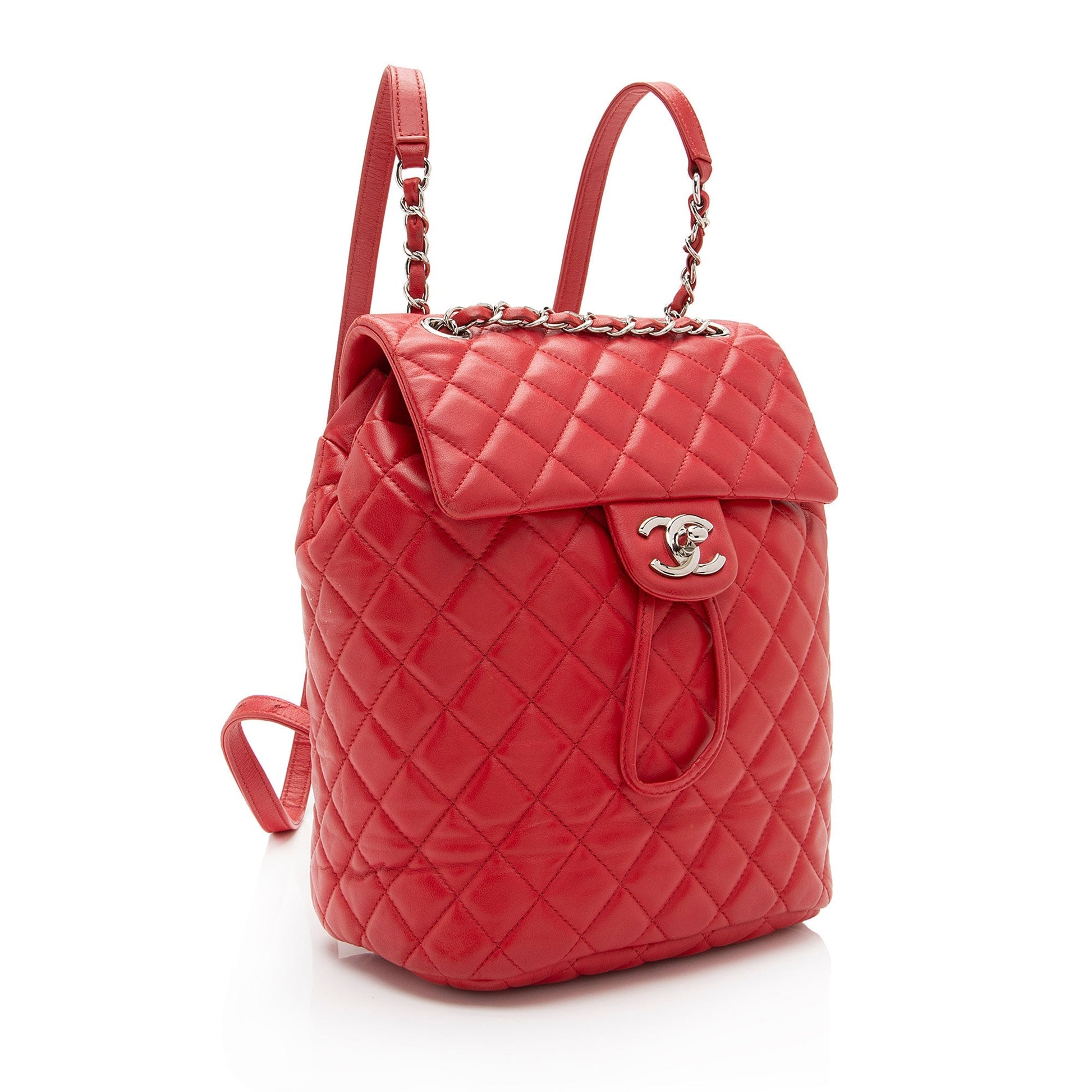 Chanel Lambskin Urban Spirit Backpack Small