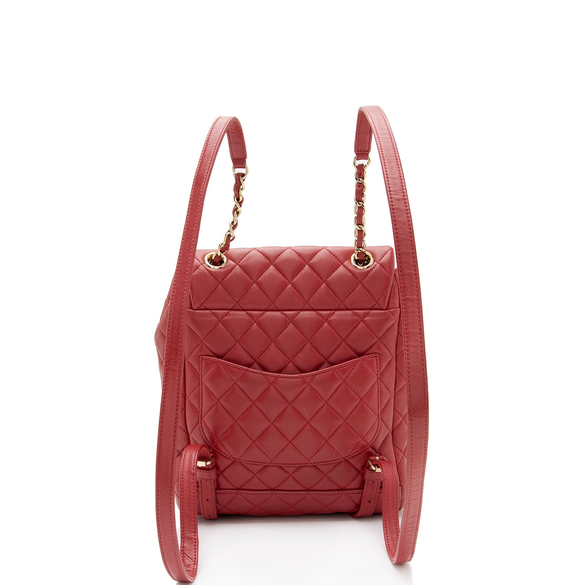 Chanel Lambskin Urban Spirit Backpack SHF-9k25Fy Small