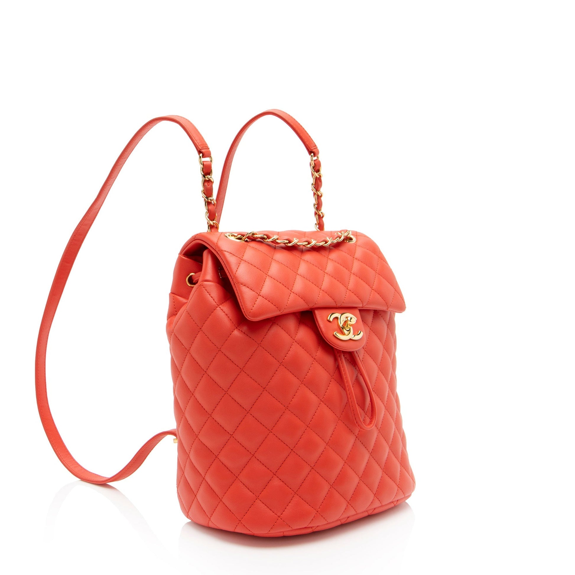 Chanel Lambskin Urban Spirit Backpack SHF-cbCZkk Small