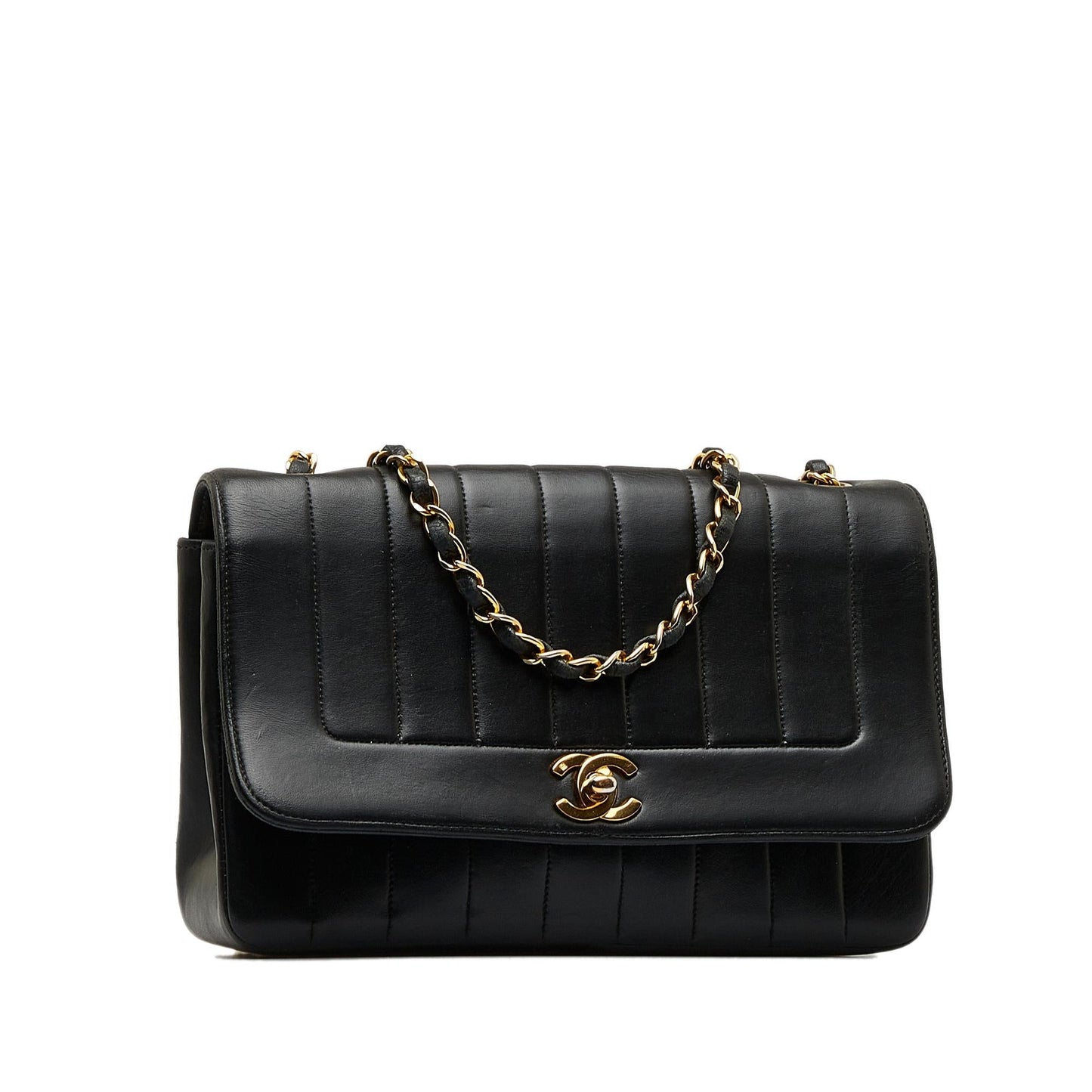Chanel Lambskin Vertical Border Flap SHG-yQHgIP Handbag