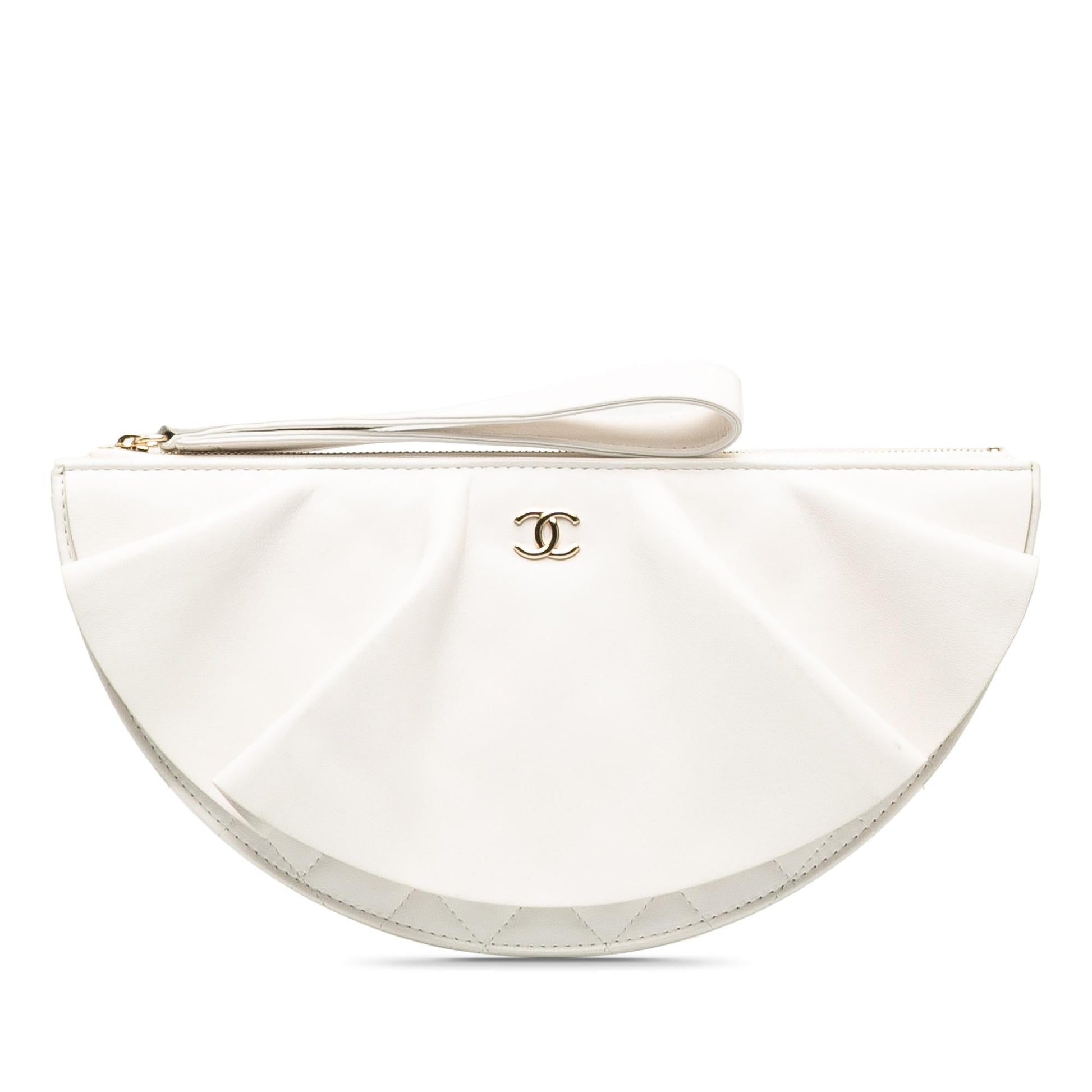 Chanel Lambskin Wave SHG-7pqsXs Clutch Bag