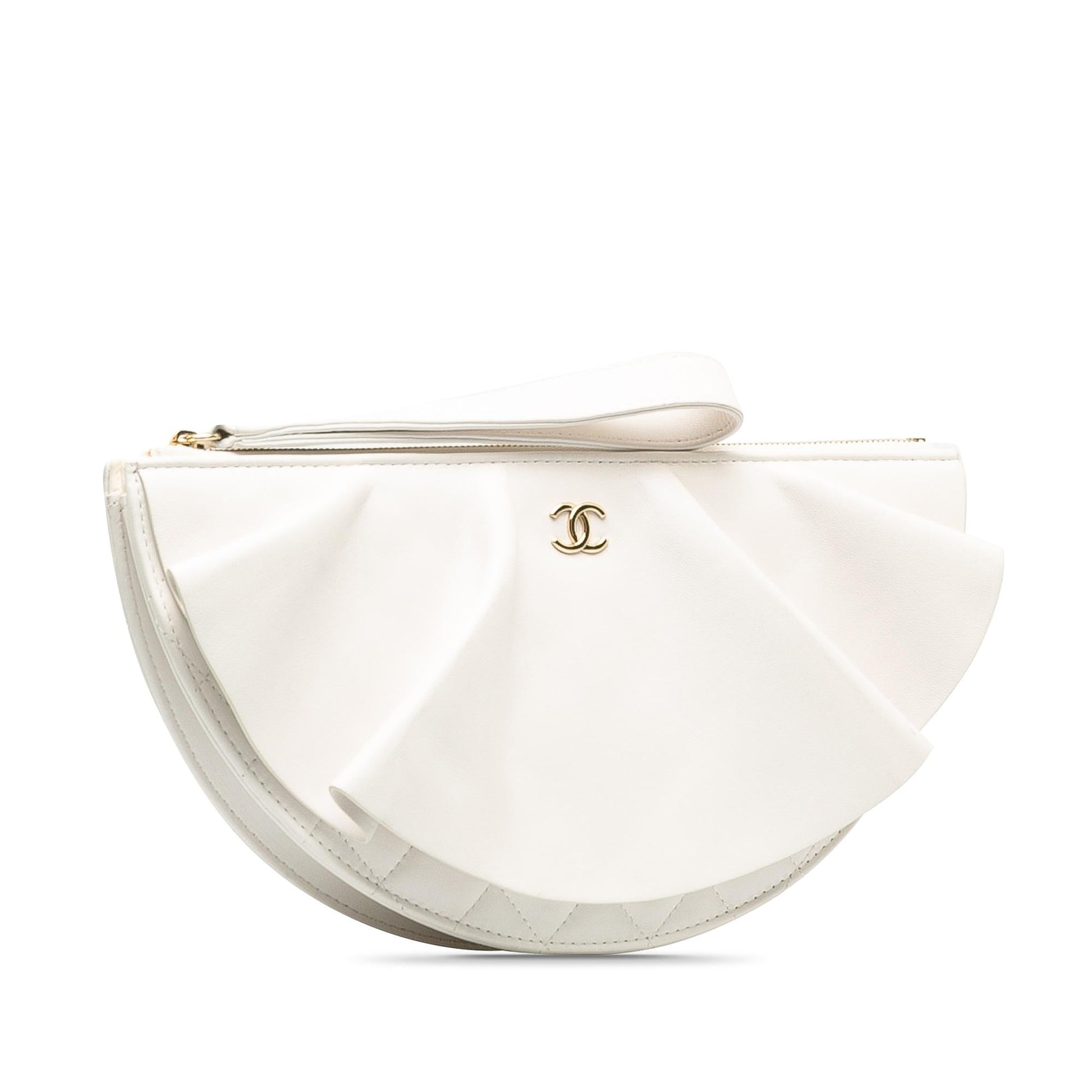 Chanel Lambskin Wave SHG-7pqsXs Clutch Bag