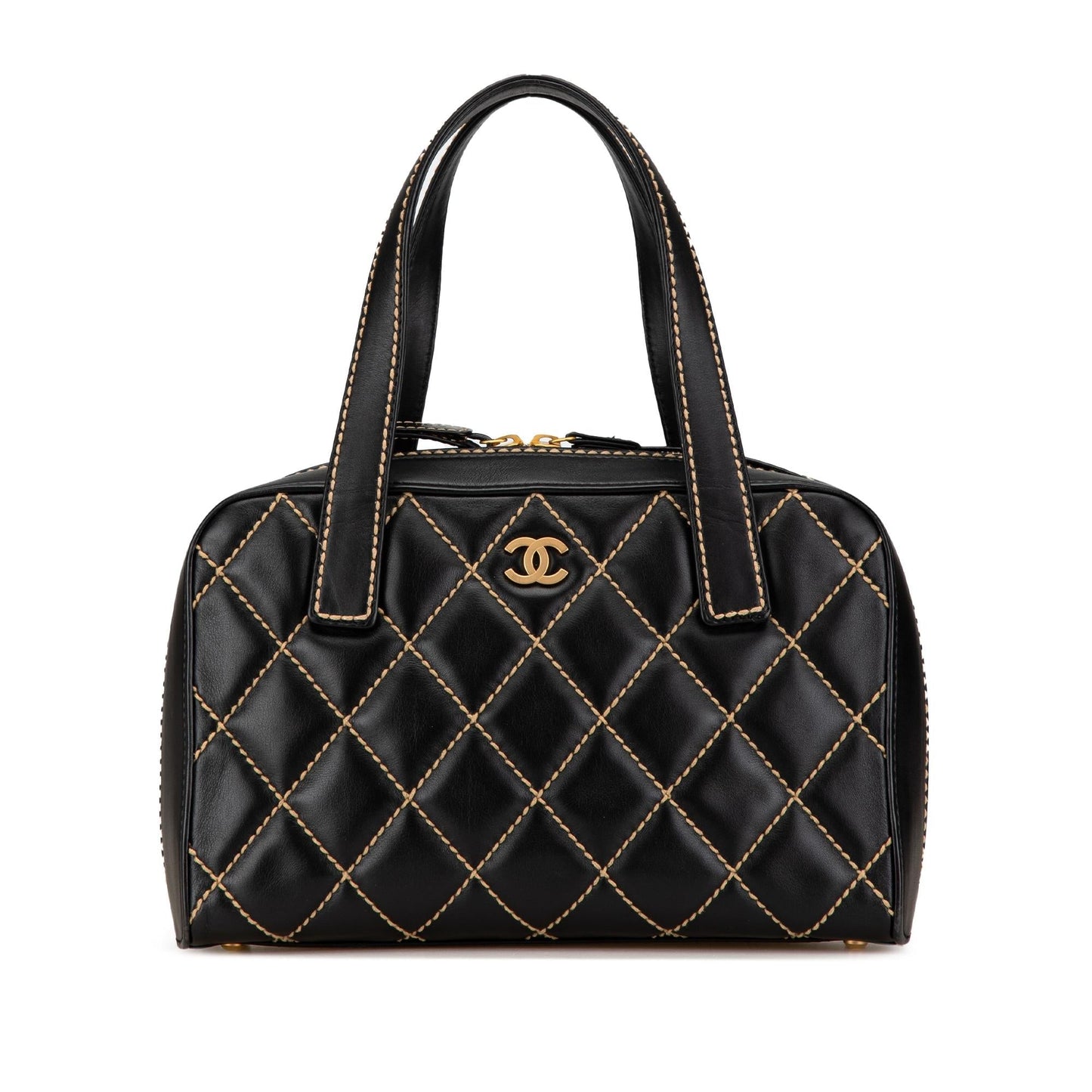 Chanel Lambskin Wild Stitch SHG-xmx7gP Handbag