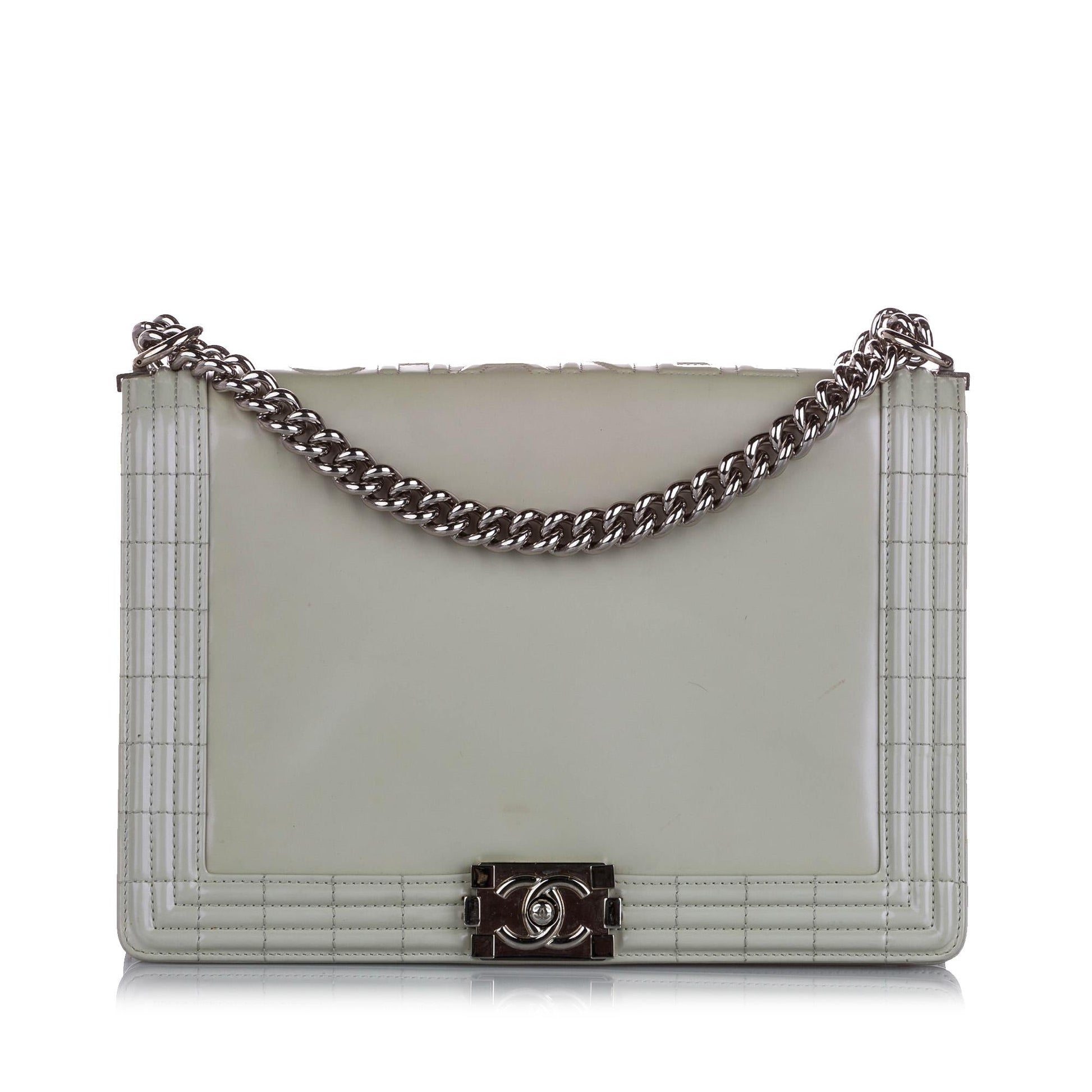 Chanel Boy Lambskin Flap SHG Leather Shoulder Bag