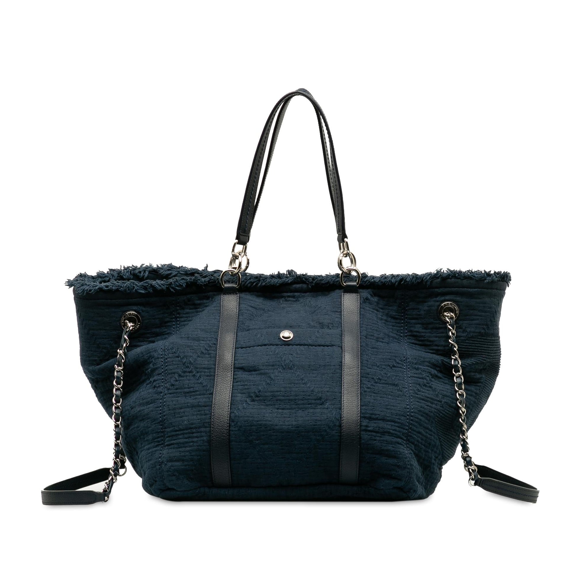 Chanel CC Double Face Deauville Satchel SHG-AIPFAR Satchel Bag