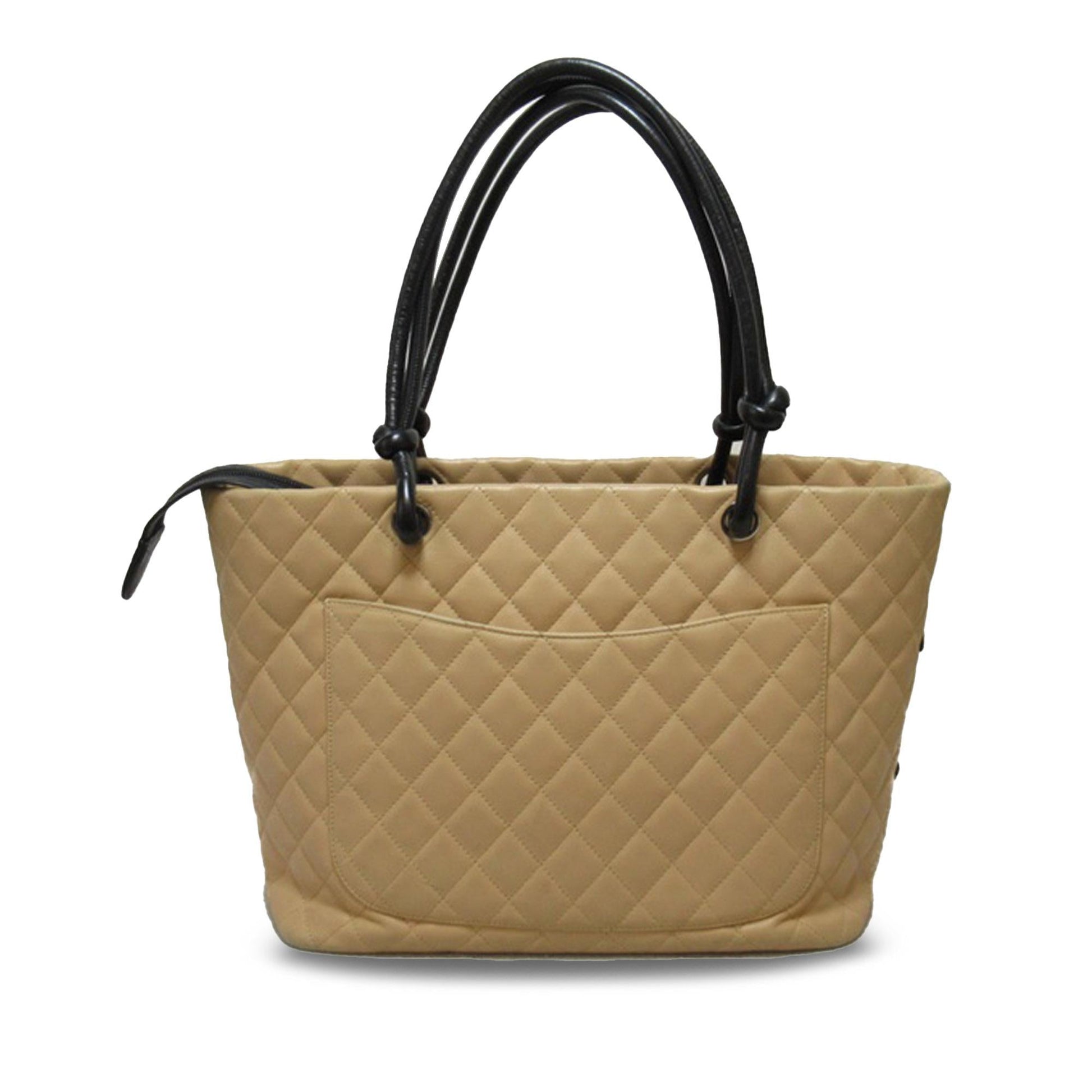 Chanel Cambon Ligne SHG-OX52Gr Tote Bag