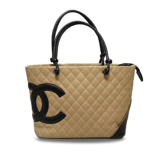 Chanel Cambon Ligne SHG-OX52Gr Tote Bag