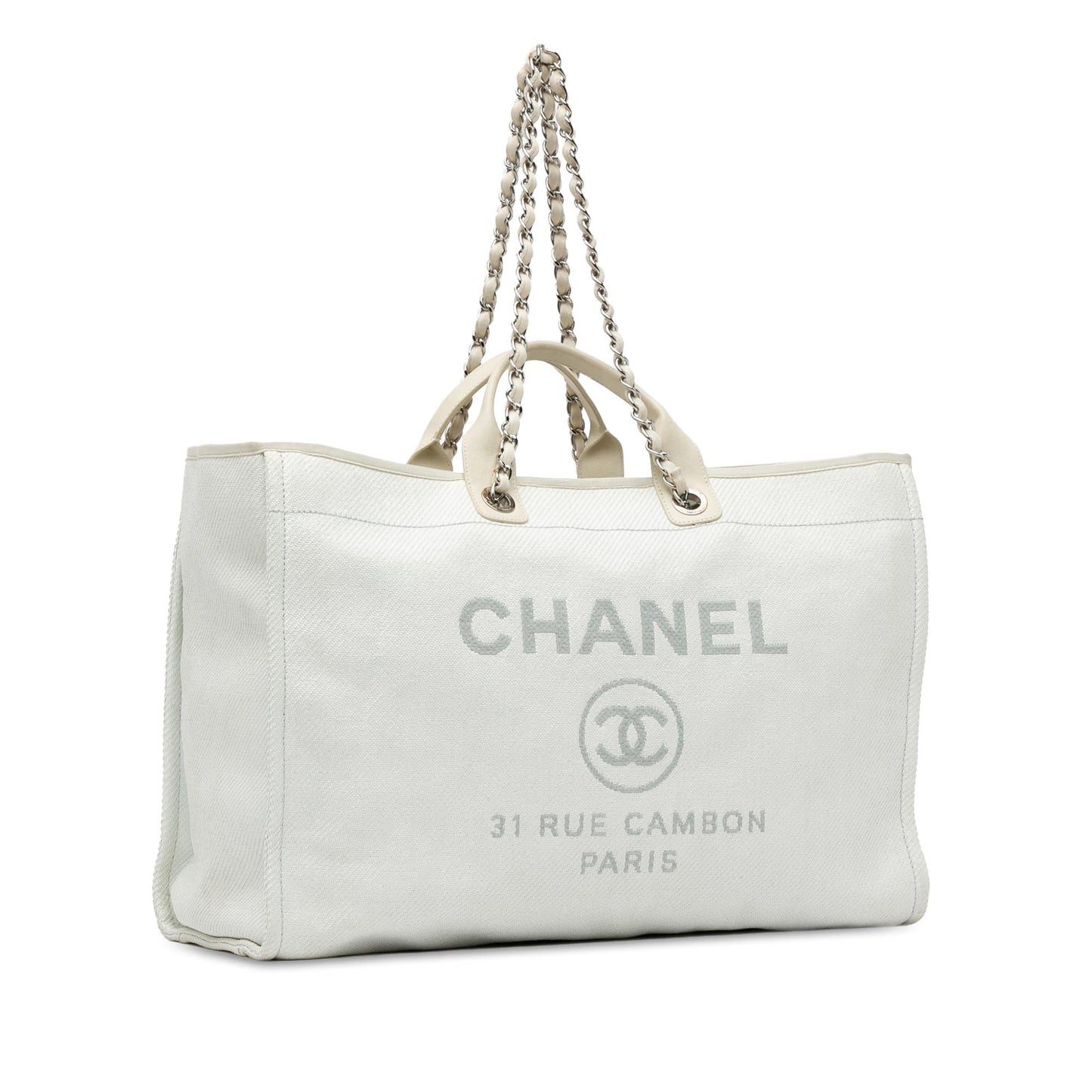 Chanel Deauville SHG-bO4Jvd Canvas Tote Bag