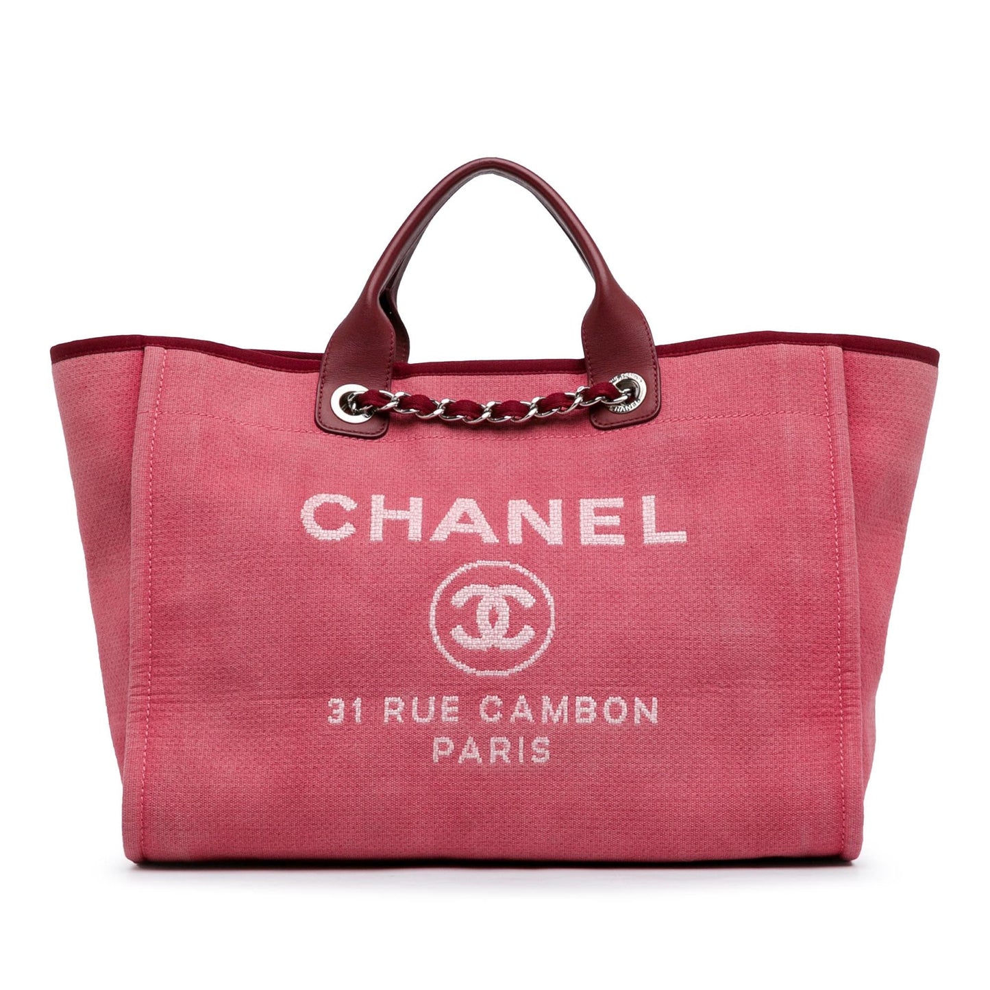 Chanel Deauville SHG-OpY8VZ Canvas Tote Bag